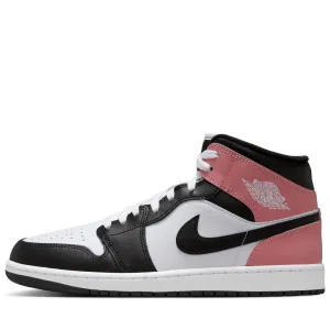 Air Jordan 1 Mid - White/Rust Pink