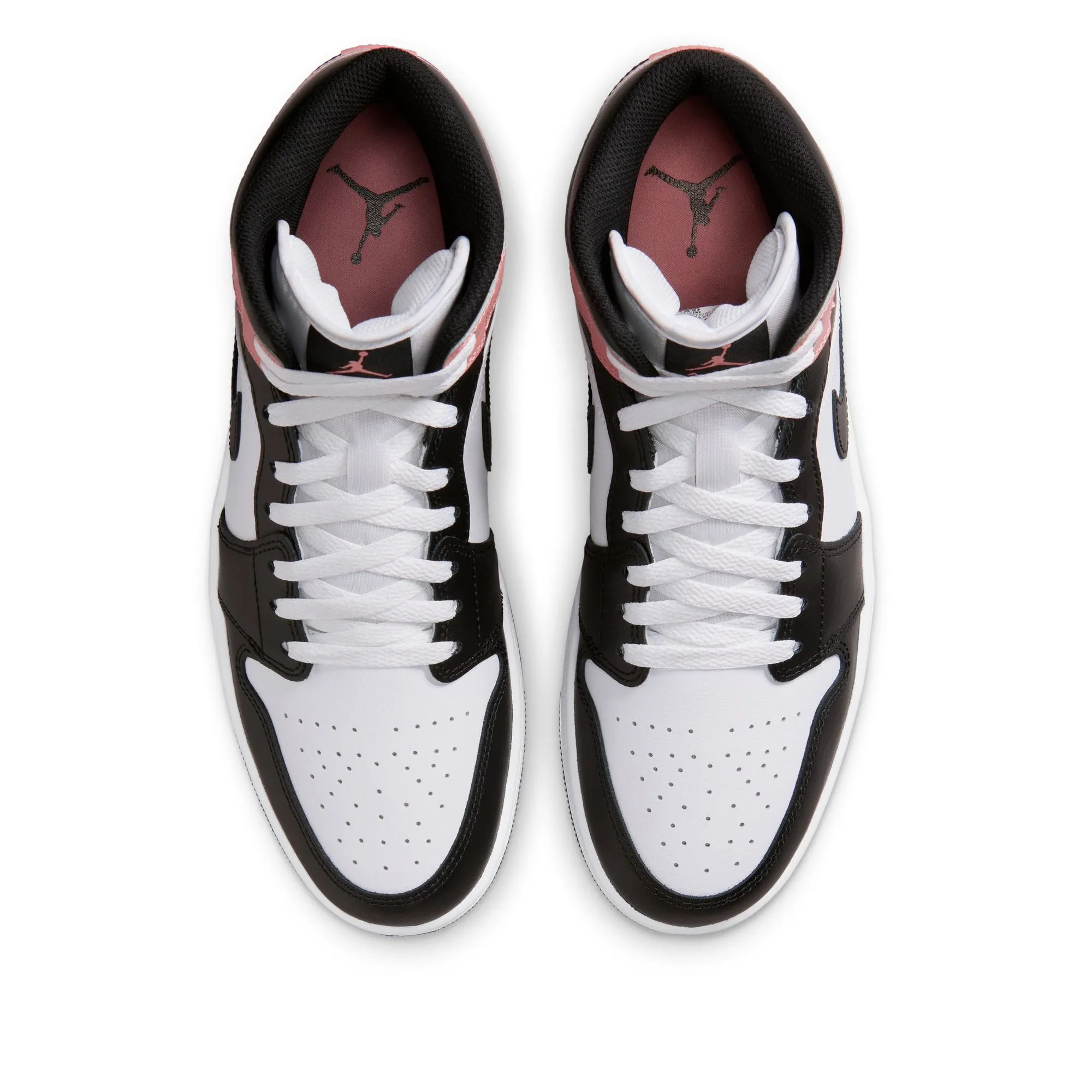 Air Jordan 1 Mid - White/Rust Pink