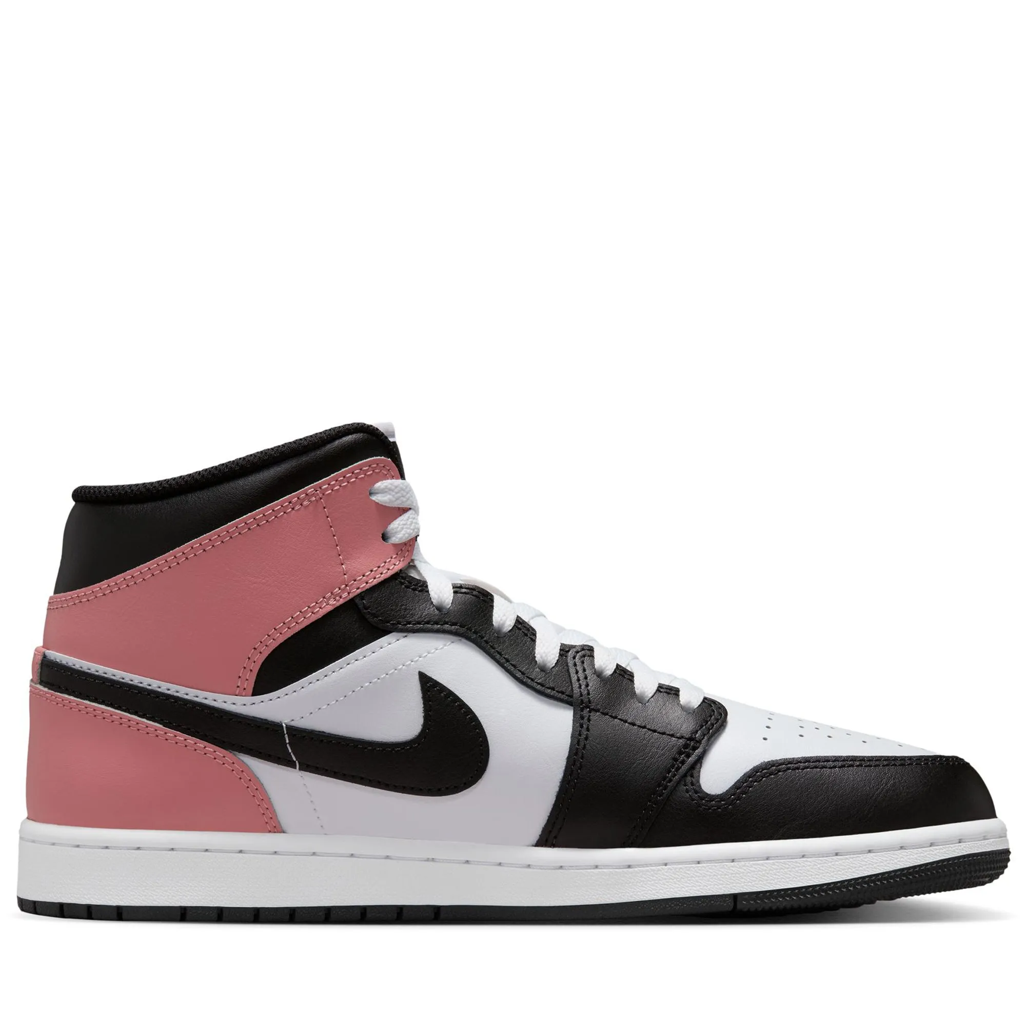 Air Jordan 1 Mid - White/Rust Pink