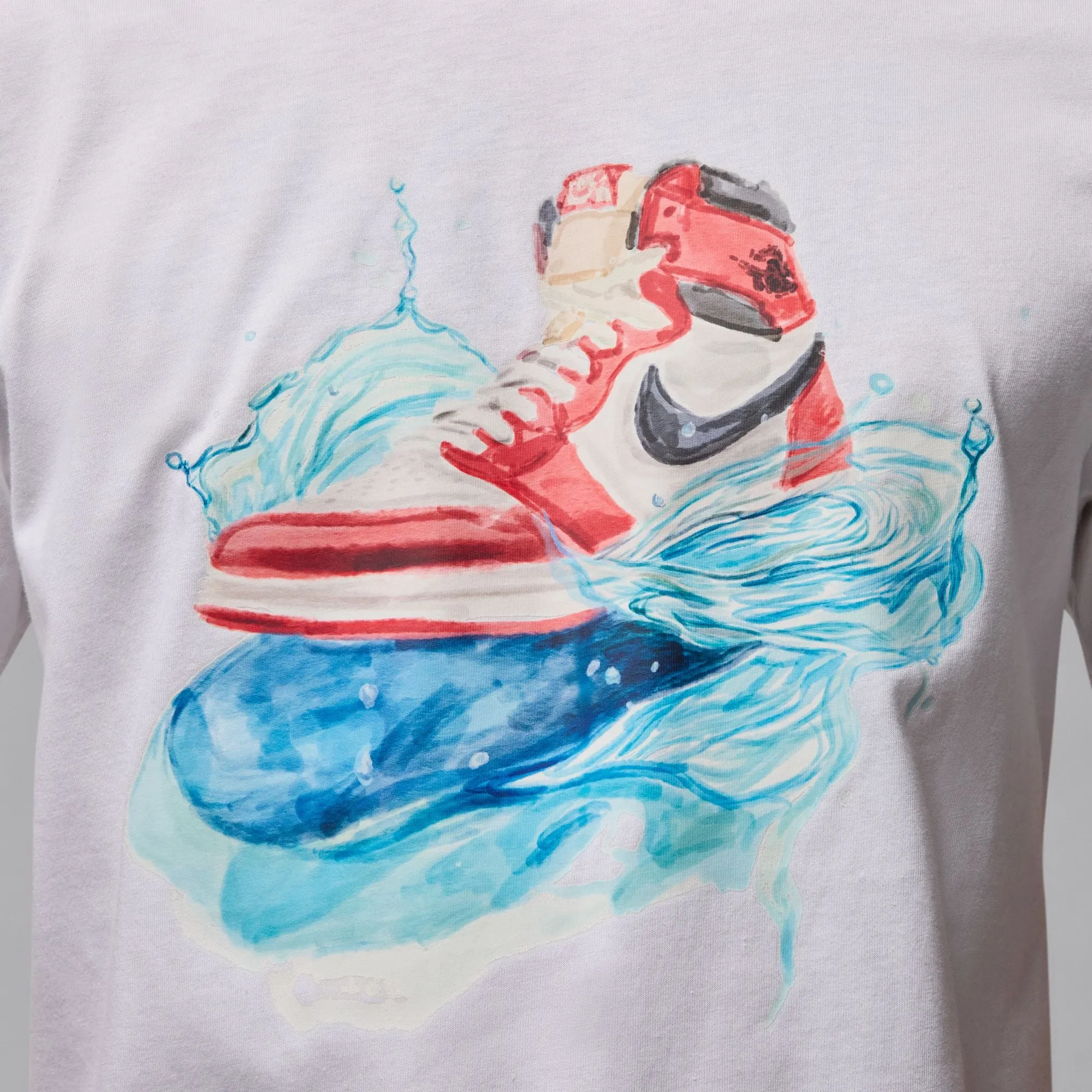 AIR JORDAN FLIGHT ESSENTIALS  AIR JORDAN 1 TEE "WHITE/BLACK"