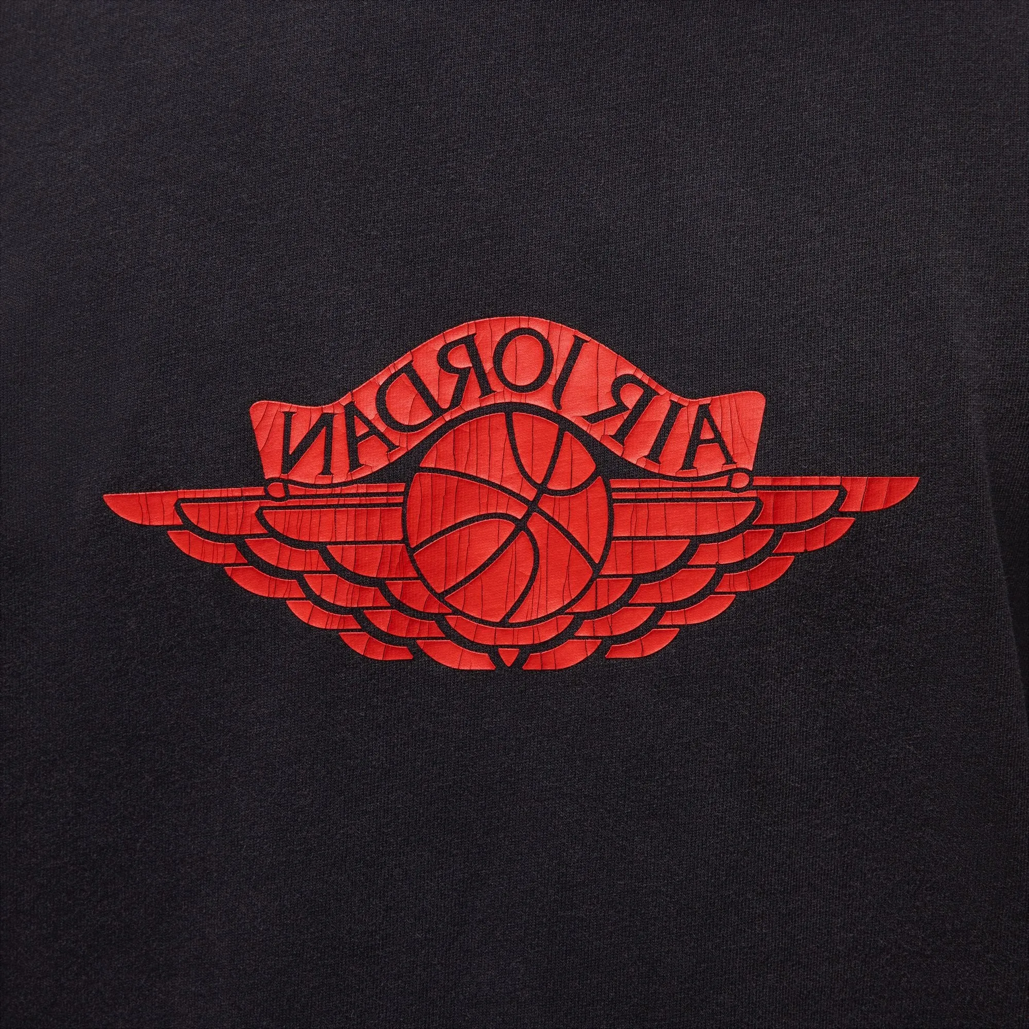 AIR JORDAN RARE AIR T-SHIRT "BLACK/CHILE RED"