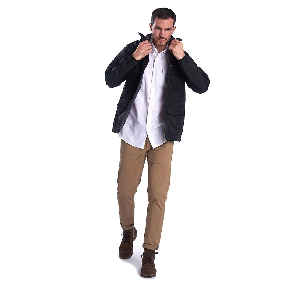 Barbour Ashdown Waterproof Jacket - Black