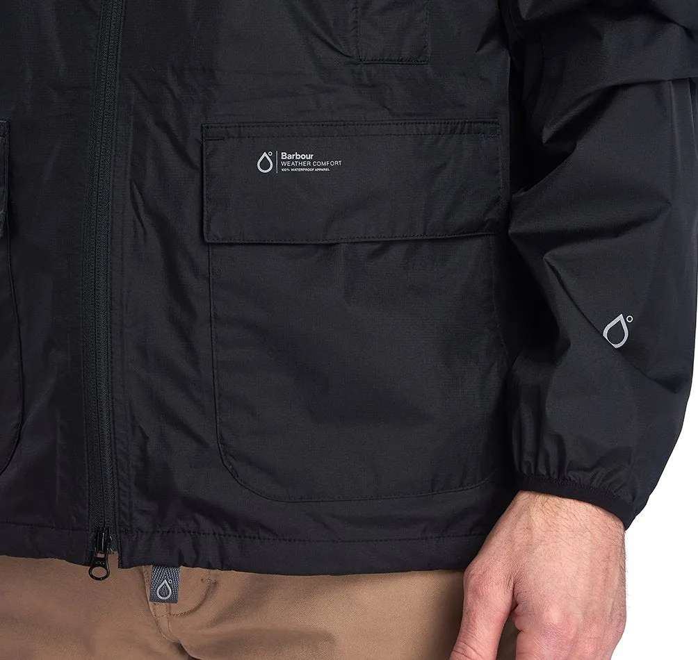 Barbour Ashdown Waterproof Jacket - Black