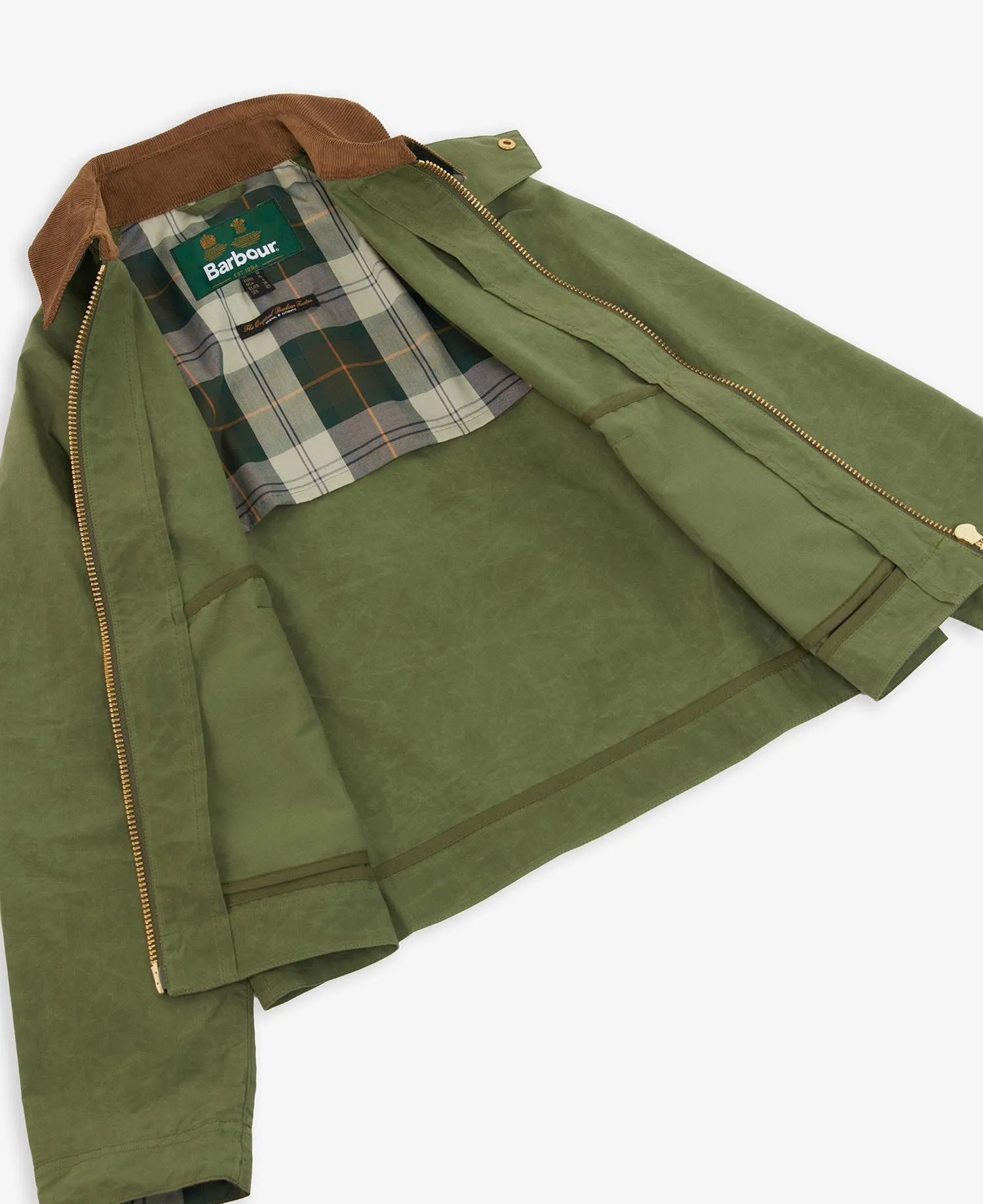Barbour Campbell Showerproof Jacket - Army/Ancient