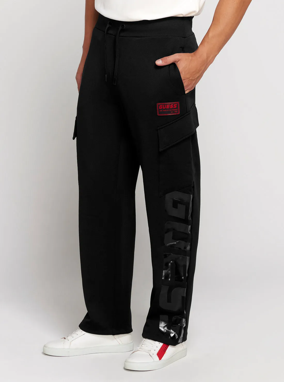 Black Baloo Active Slim Pants Guess