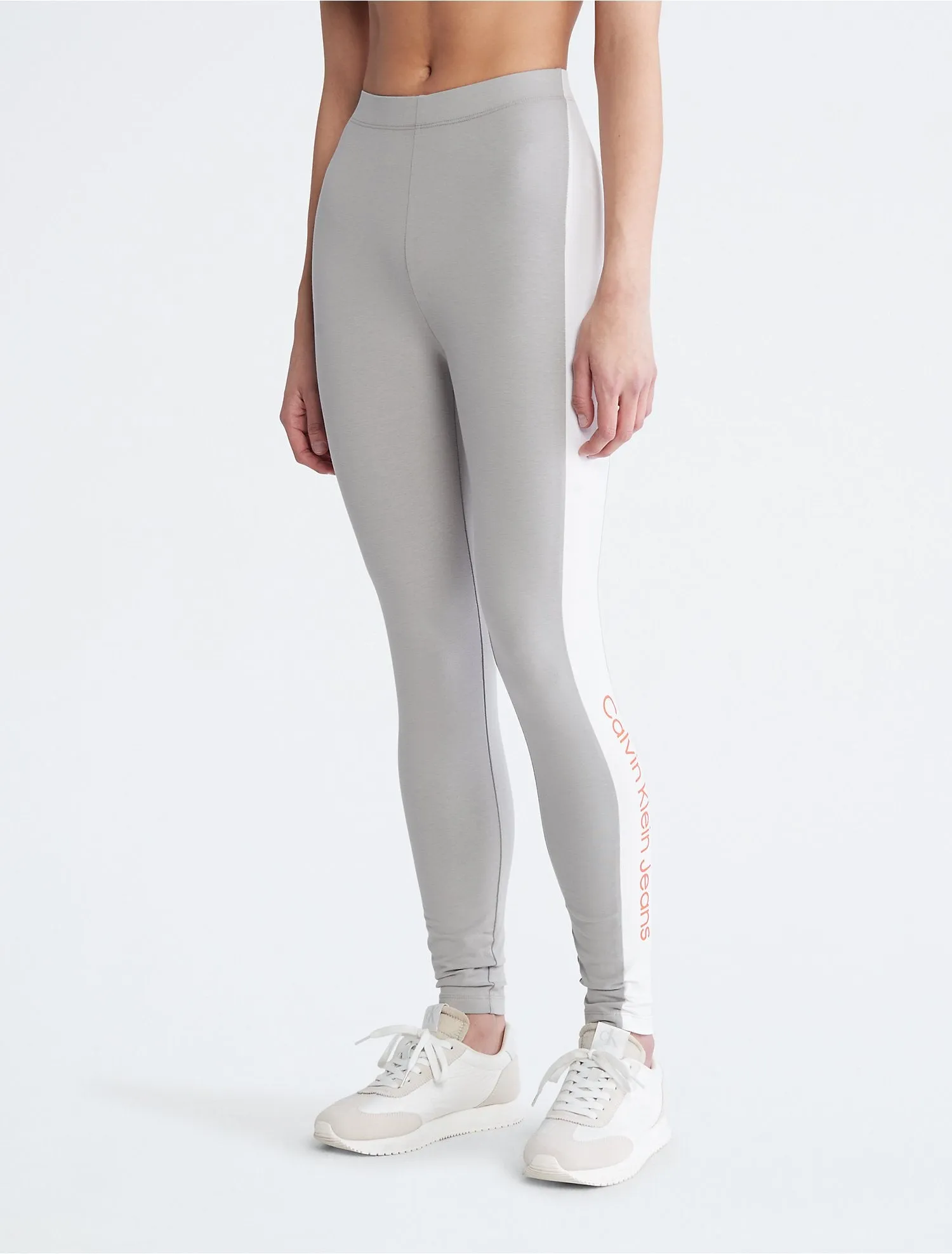 Calvin Klein Colorblock Slim Fit Leggings - Women
