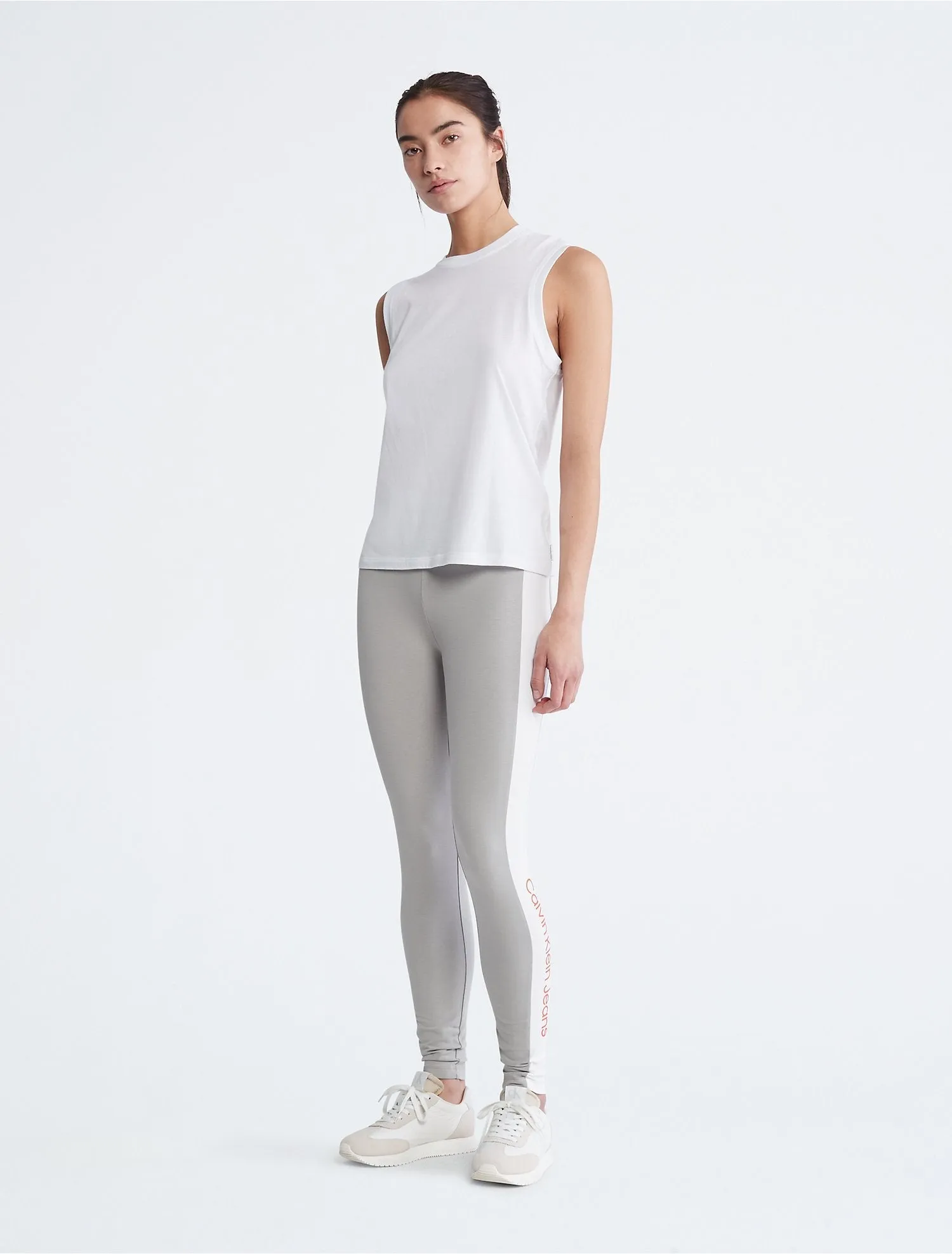 Calvin Klein Colorblock Slim Fit Leggings - Women