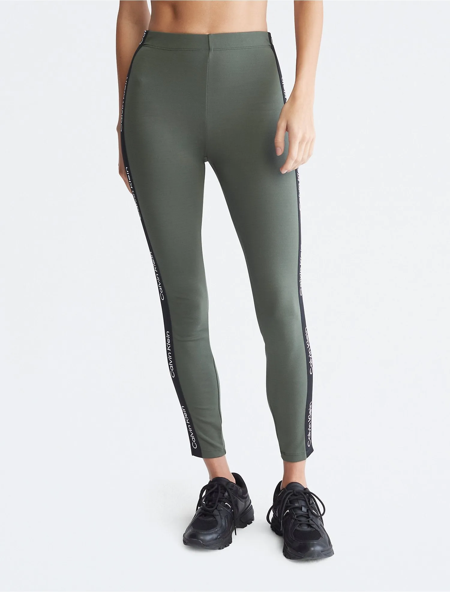 Calvin Klein Performance Logo Tape High Waist Leggings - Women