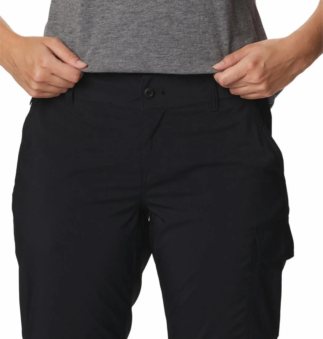 Columbia Women Black Omni-Shade Silver Ridge Utility Convertible Pant