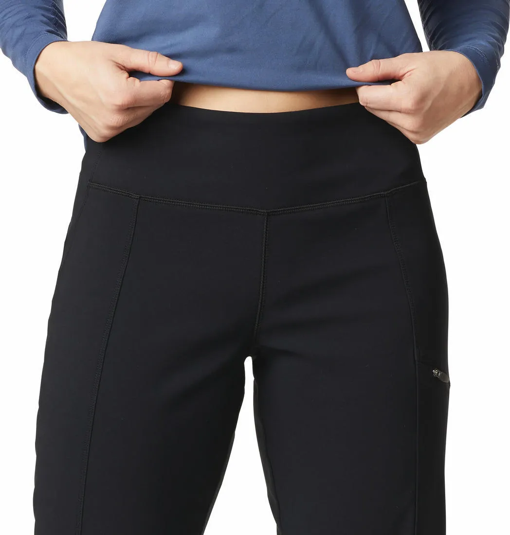 Columbia Women Black Omni-Shield Back Beauty Highrise Warm Pant