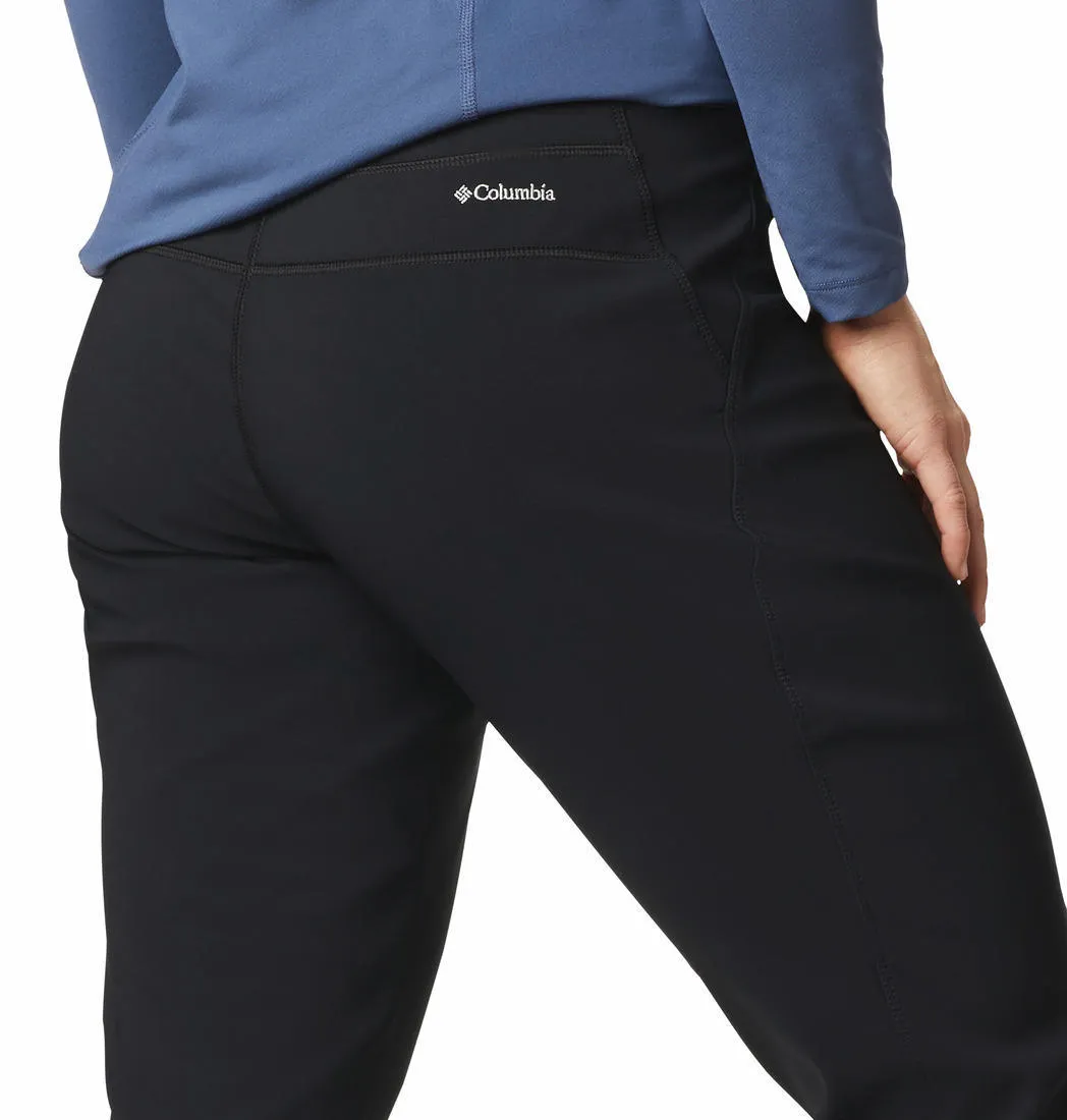 Columbia Women Black Omni-Shield Back Beauty Highrise Warm Pant
