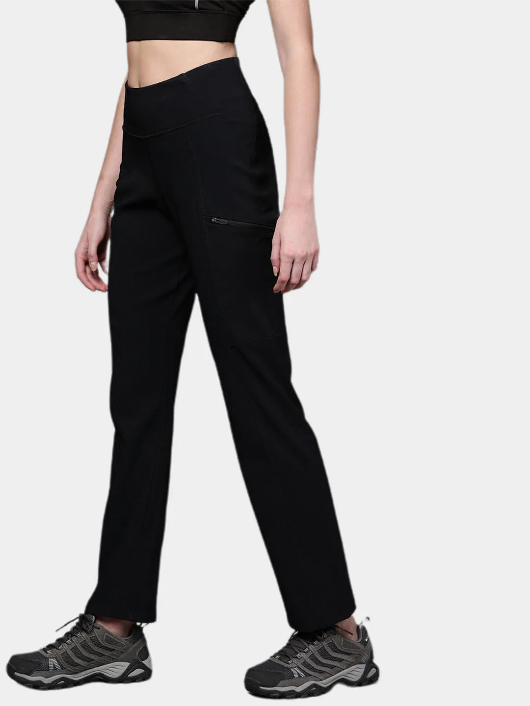 Columbia Women Black Omni-Shield Back Beauty Highrise Warm Pant