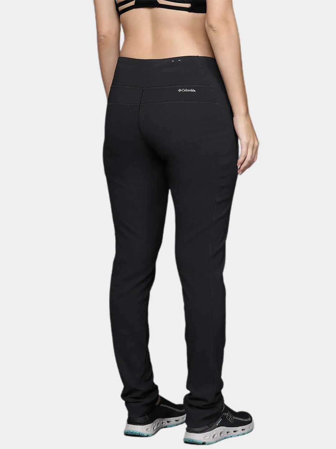 Columbia Women Black Omni-Shield Back Beauty Highrise Warm Pant