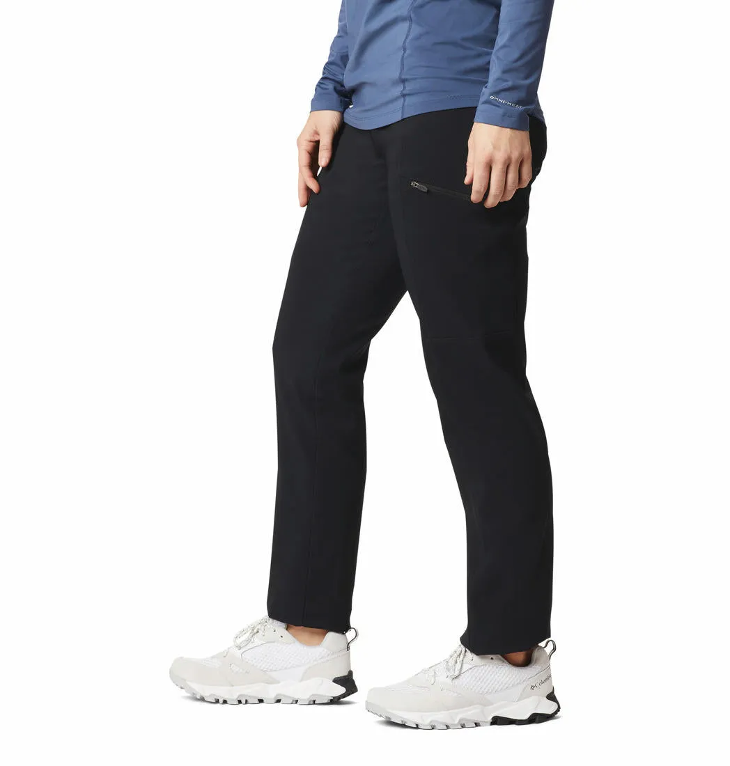 Columbia Women Black Omni-Shield Back Beauty Highrise Warm Pant