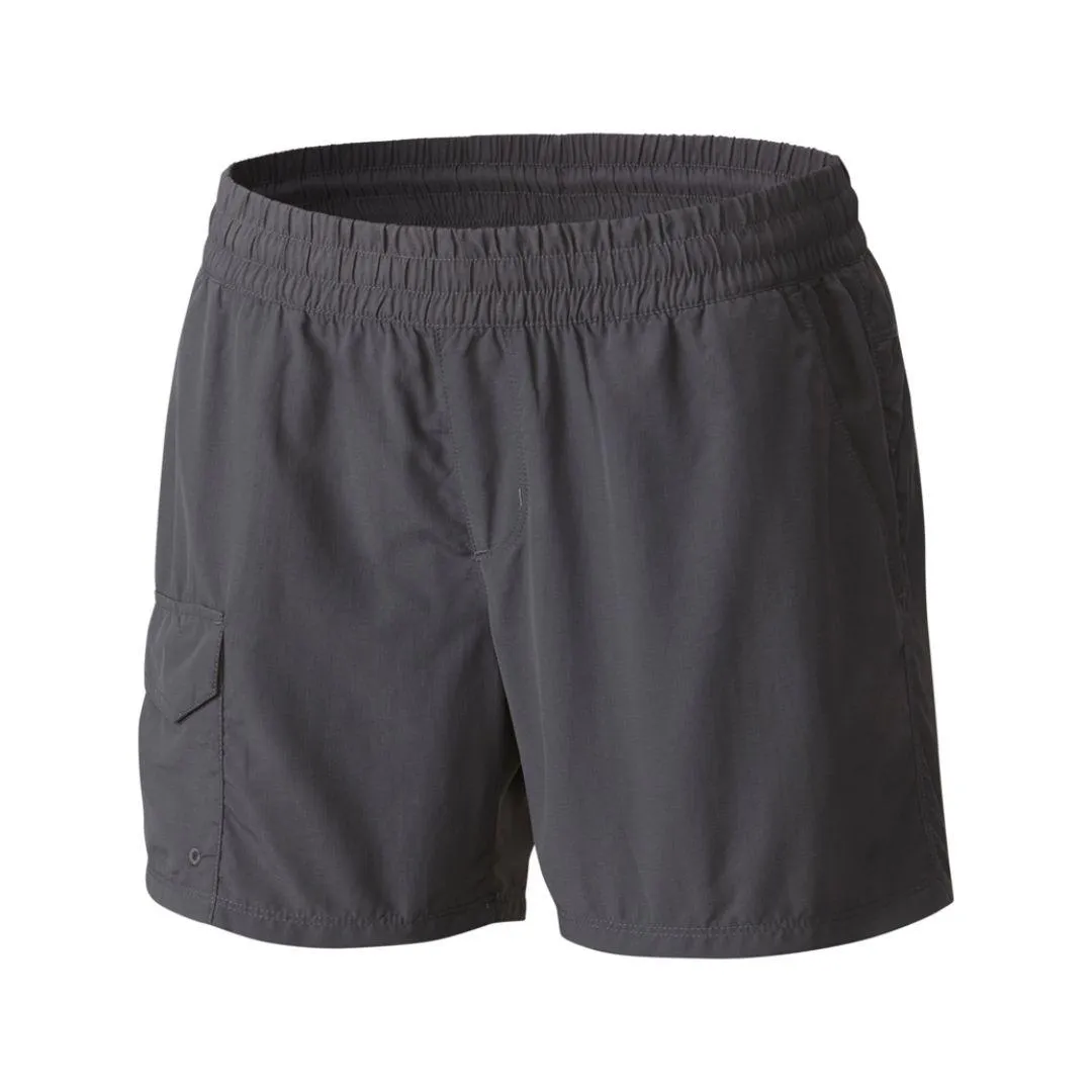 Columbia Women Black Omni-Wick Silver Ridge Pull On Shorts