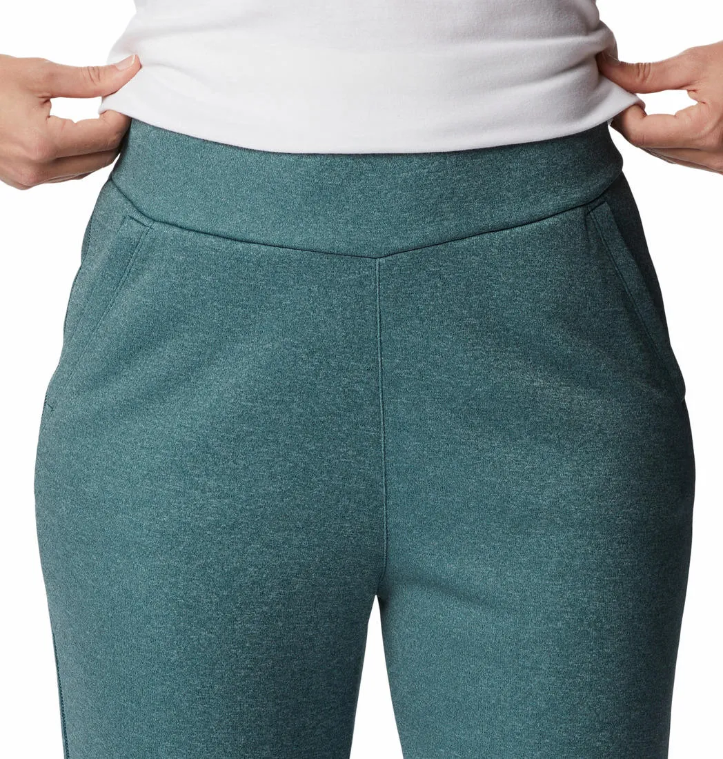 Columbia Women Navy Blue Col Hike Tech Bottom Fleece Trouser