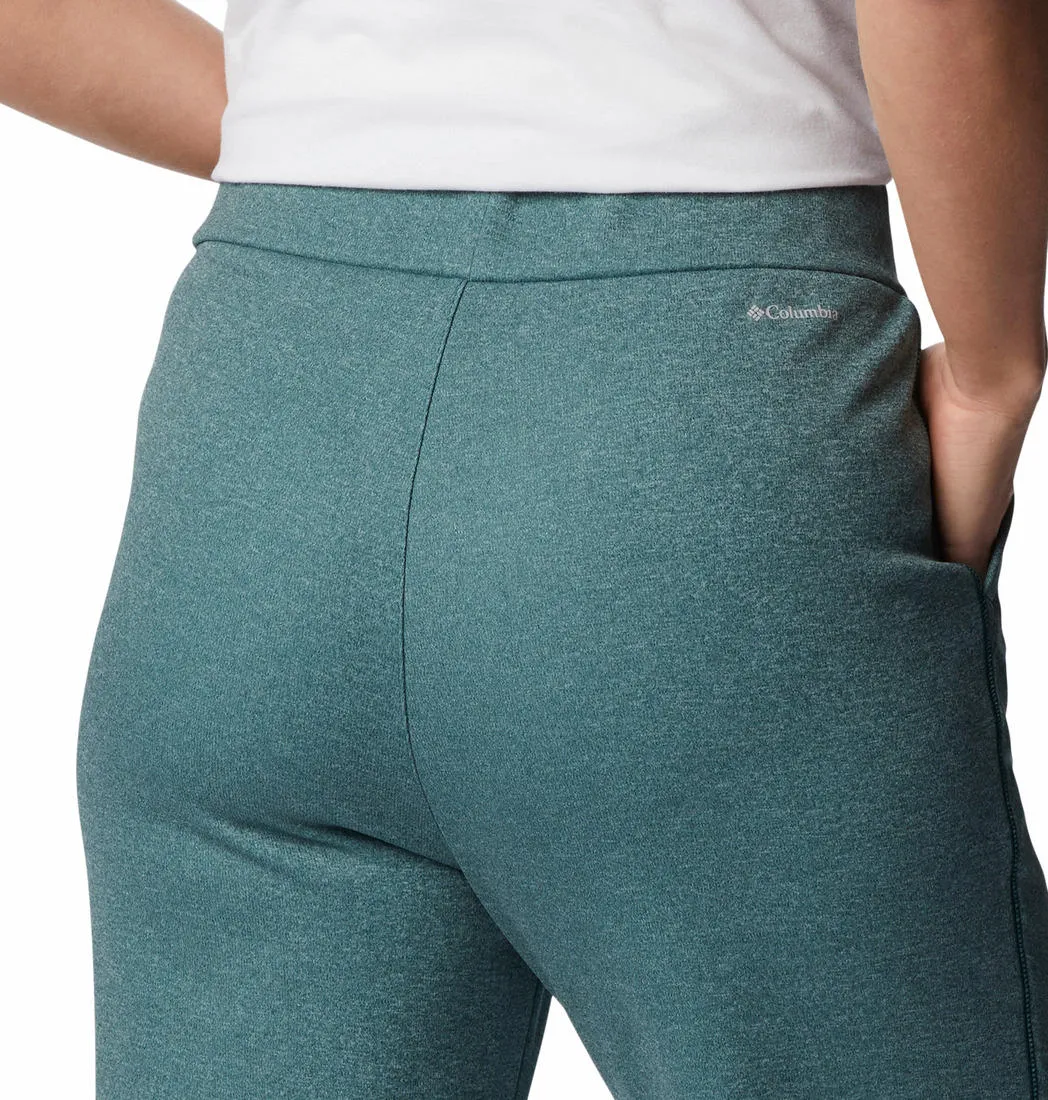 Columbia Women Navy Blue Col Hike Tech Bottom Fleece Trouser