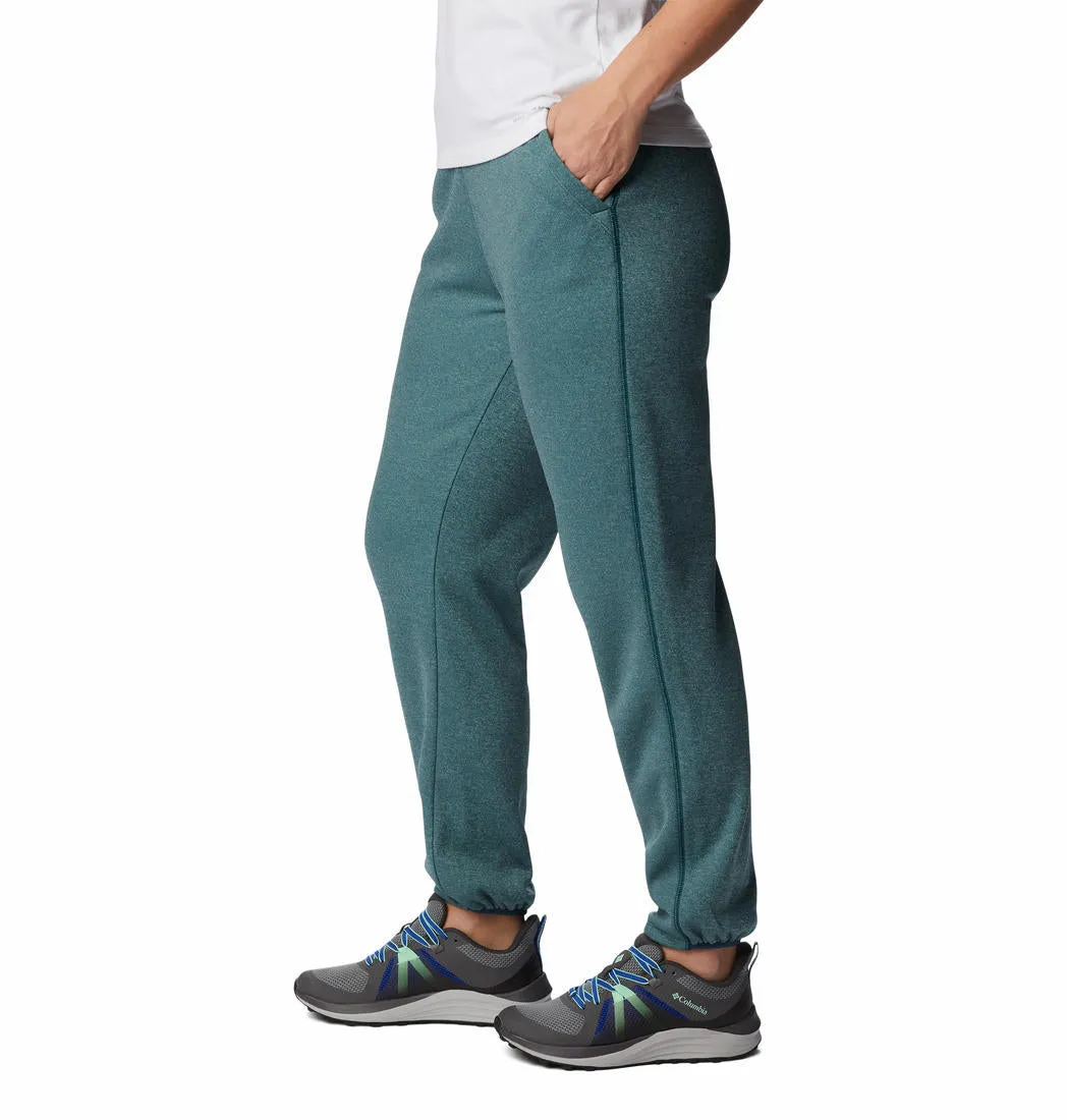 Columbia Women Navy Blue Col Hike Tech Bottom Fleece Trouser