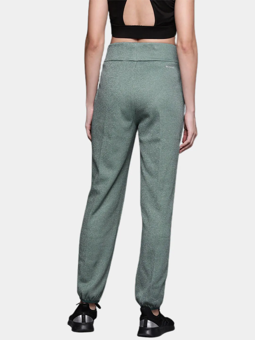 Columbia Women Navy Blue Col Hike Tech Bottom Fleece Trouser