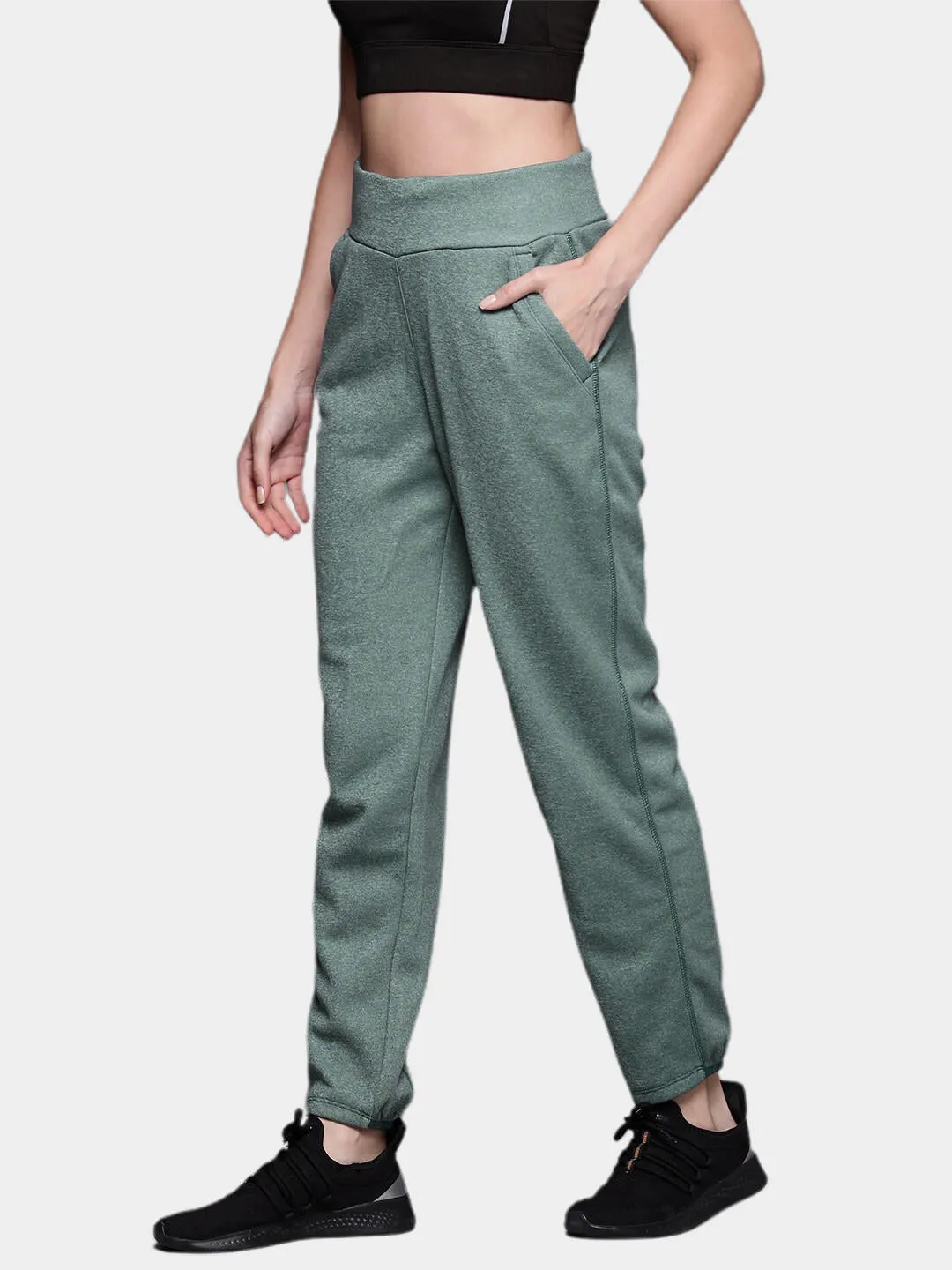 Columbia Women Navy Blue Col Hike Tech Bottom Fleece Trouser