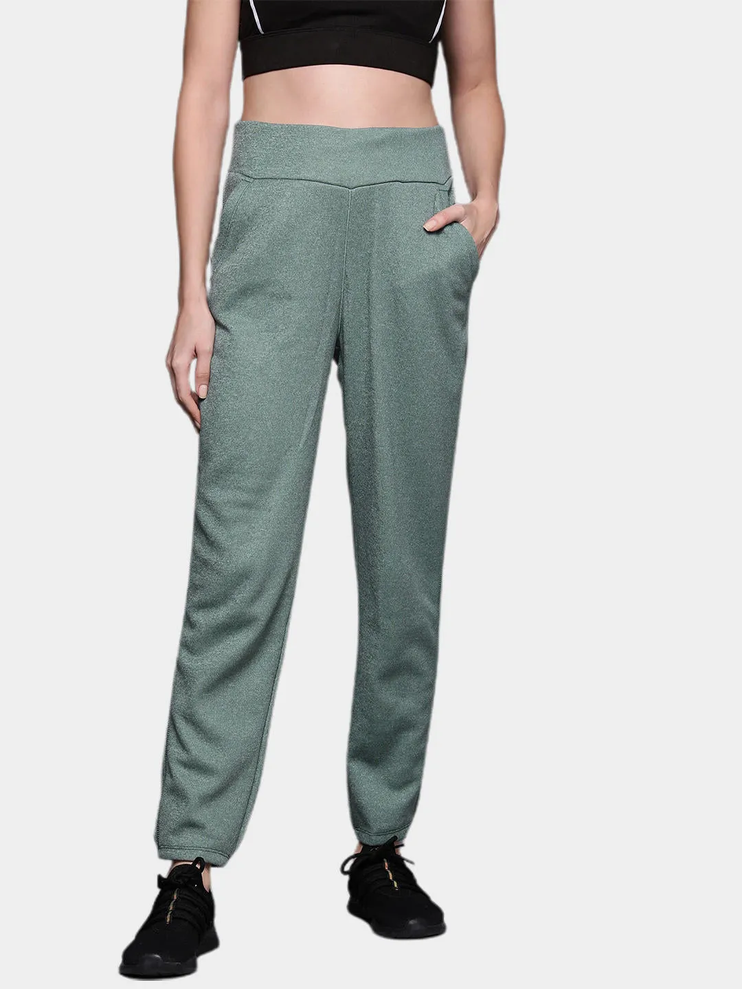 Columbia Women Navy Blue Col Hike Tech Bottom Fleece Trouser