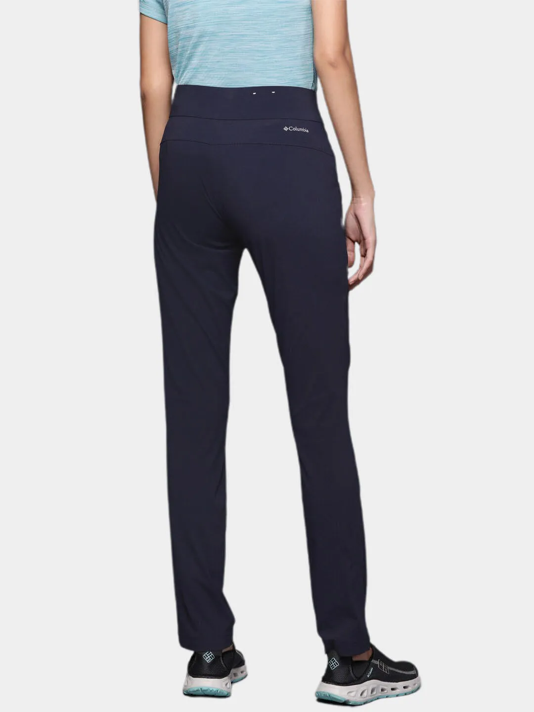Columbia Women Navy Blue Omni-Shield Anytime Pull On Pant