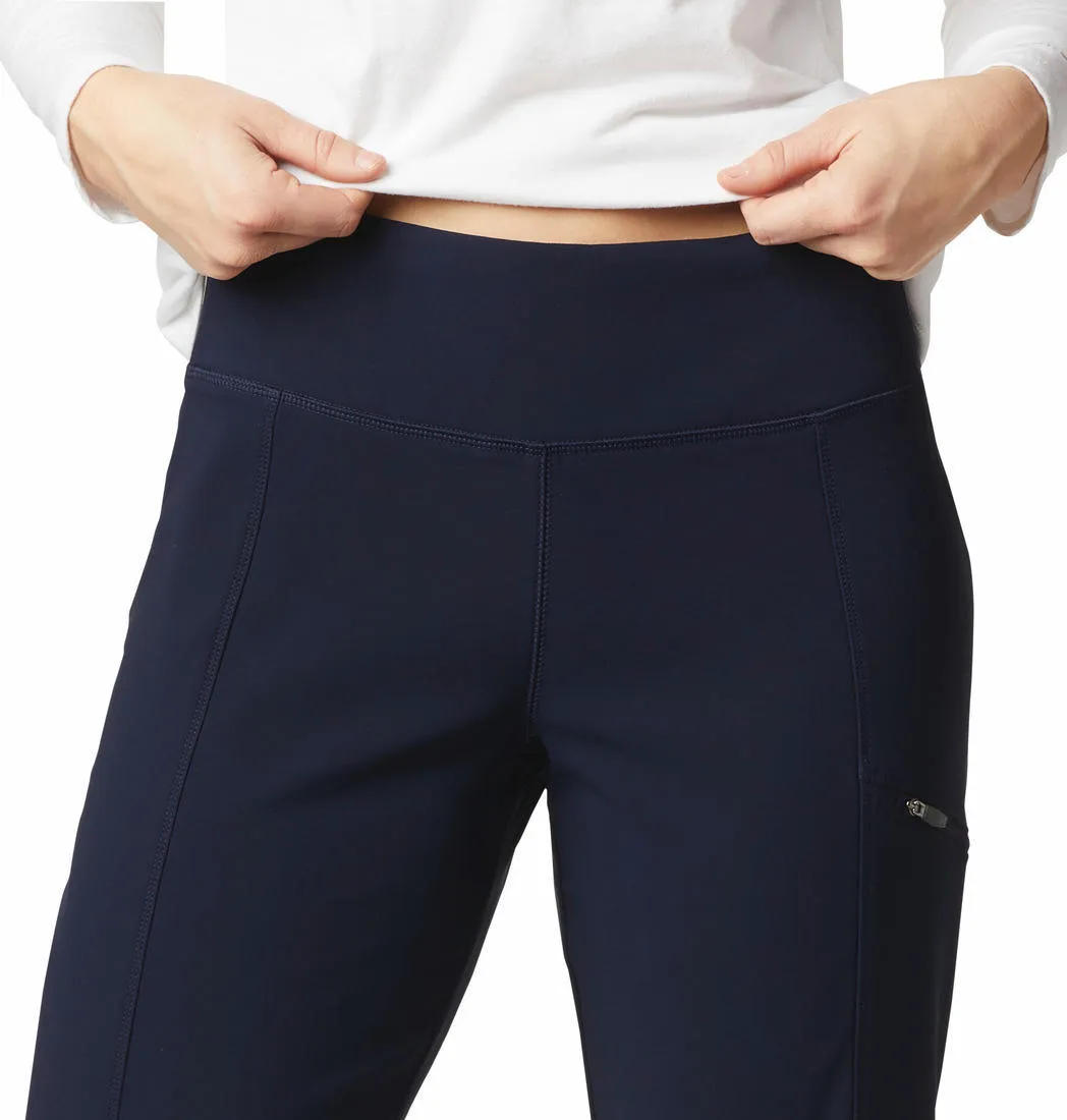 Columbia Women Navy Blue Omni-Shield Back Beauty Highrise Warm Pant