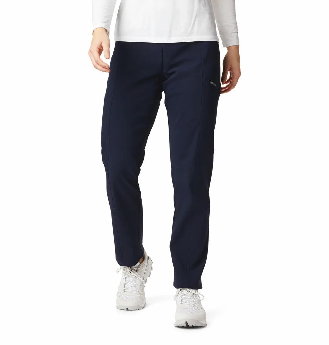 Columbia Women Navy Blue Omni-Shield Back Beauty Highrise Warm Pant
