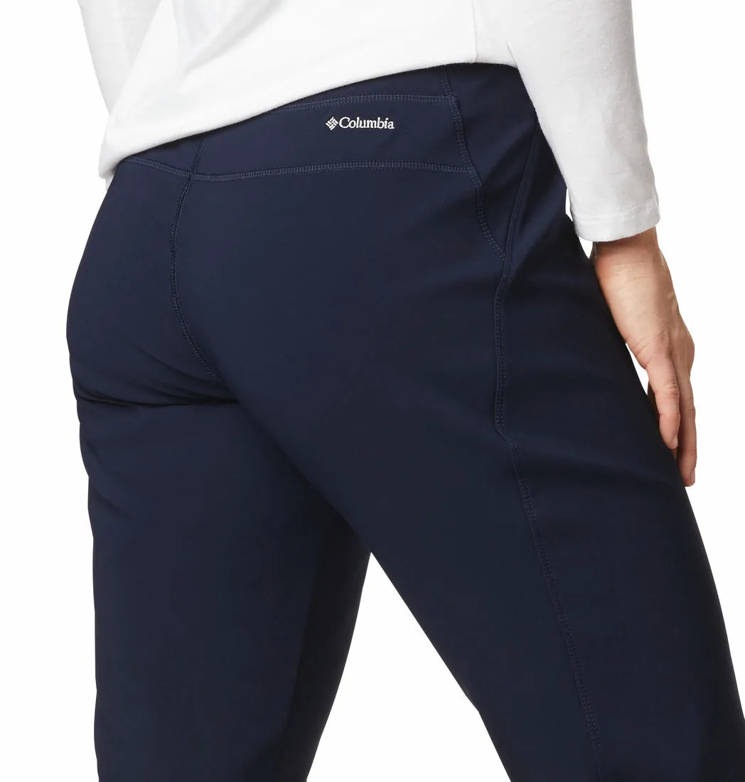 Columbia Women Navy Blue Omni-Shield Back Beauty Highrise Warm Pant