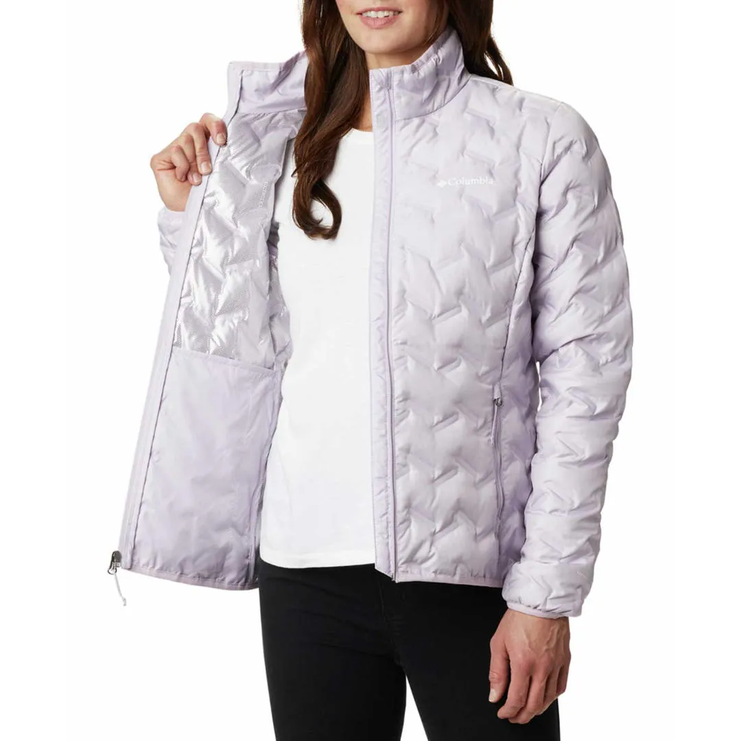 Columbia Women Purple Omni-Heat Reflective Delta Ridge Down Jacket