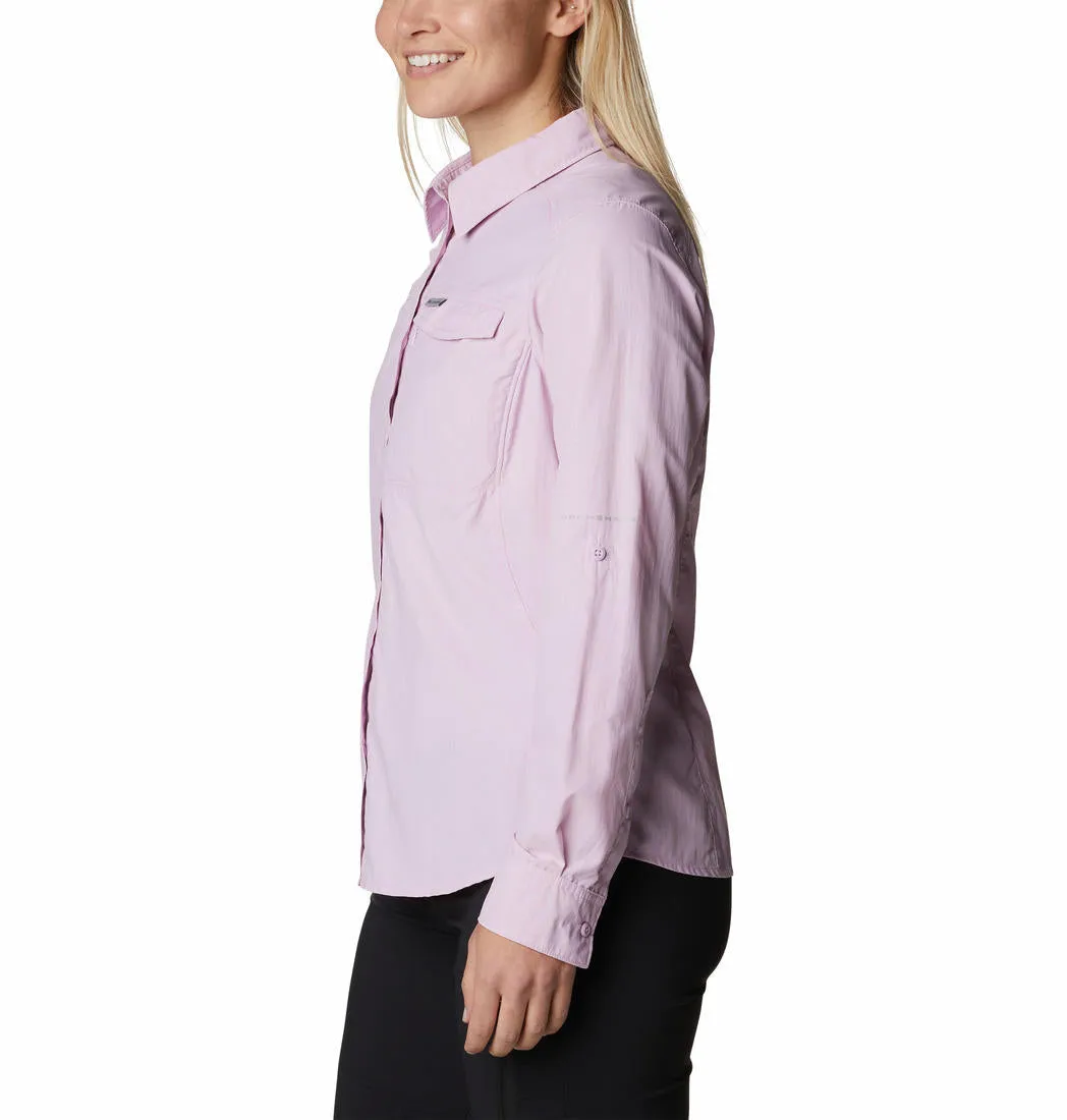 Columbia Women Purple Omni-Wick Silver Ridge 2.0 Long Sleeve Shirt