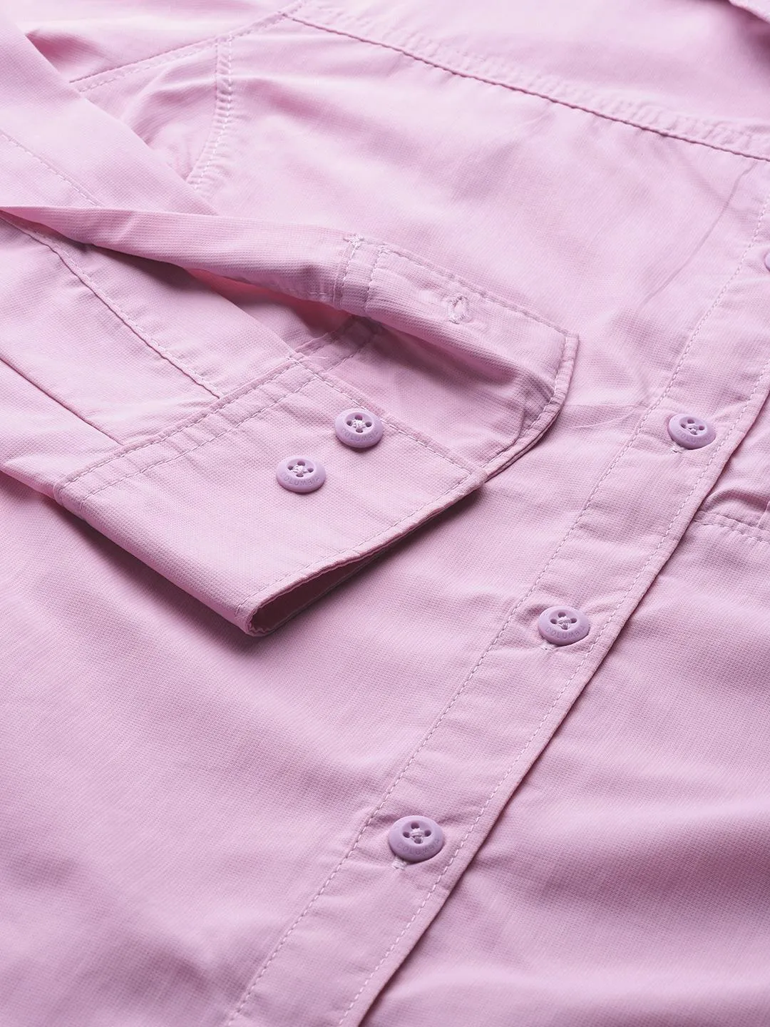 Columbia Women Purple Omni-Wick Silver Ridge 2.0 Long Sleeve Shirt