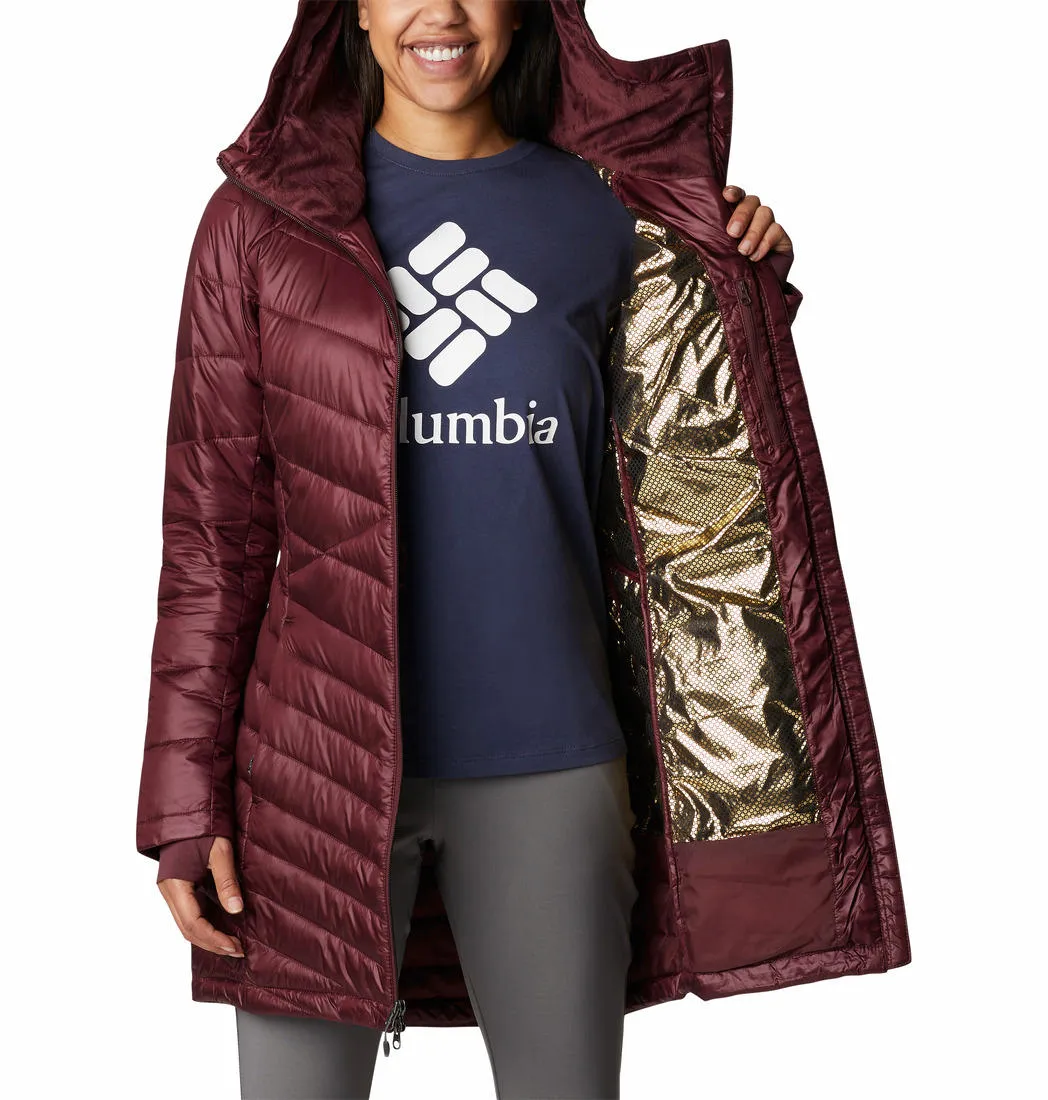 Columbia Women Red Omni-Heat Infinity Joy Peak Mid Jacket
