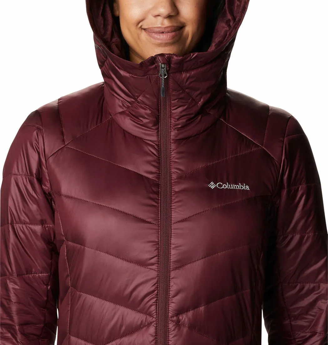 Columbia Women Red Omni-Heat Infinity Joy Peak Mid Jacket