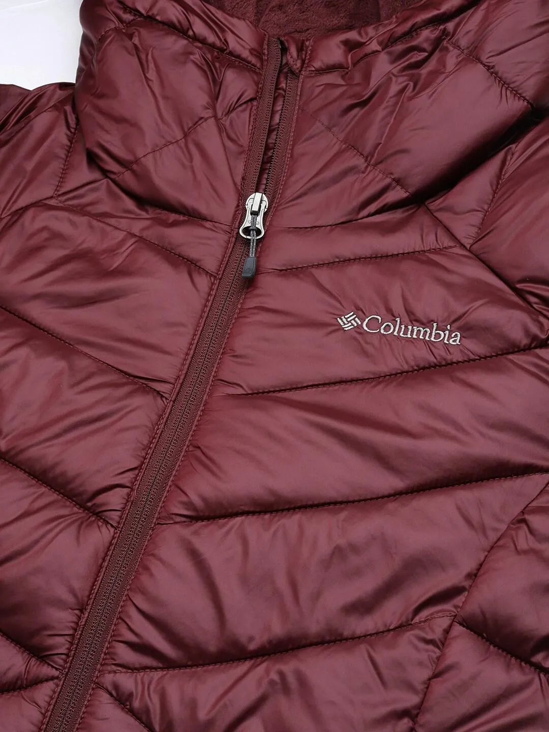 Columbia Women Red Omni-Heat Infinity Joy Peak Mid Jacket