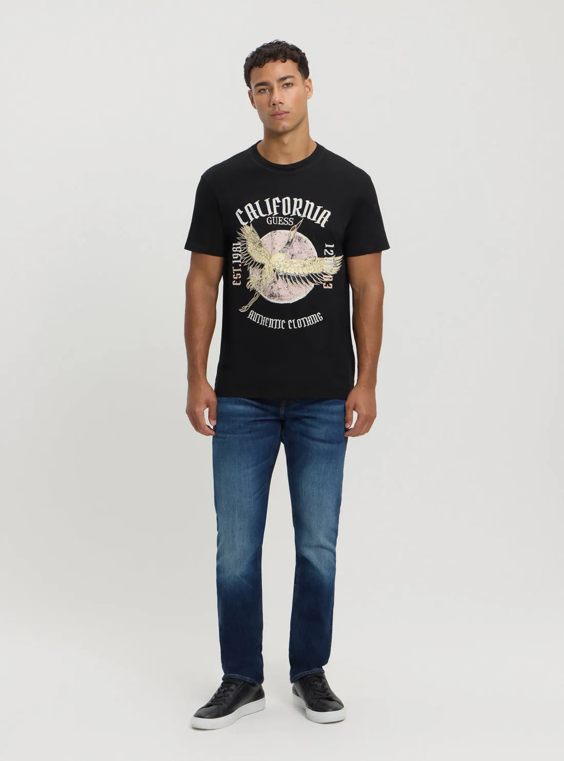 Eco Black Heron T-Shirt Guess