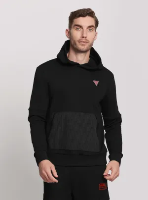 Eco Black Zubin Hoodie Jumper Guess