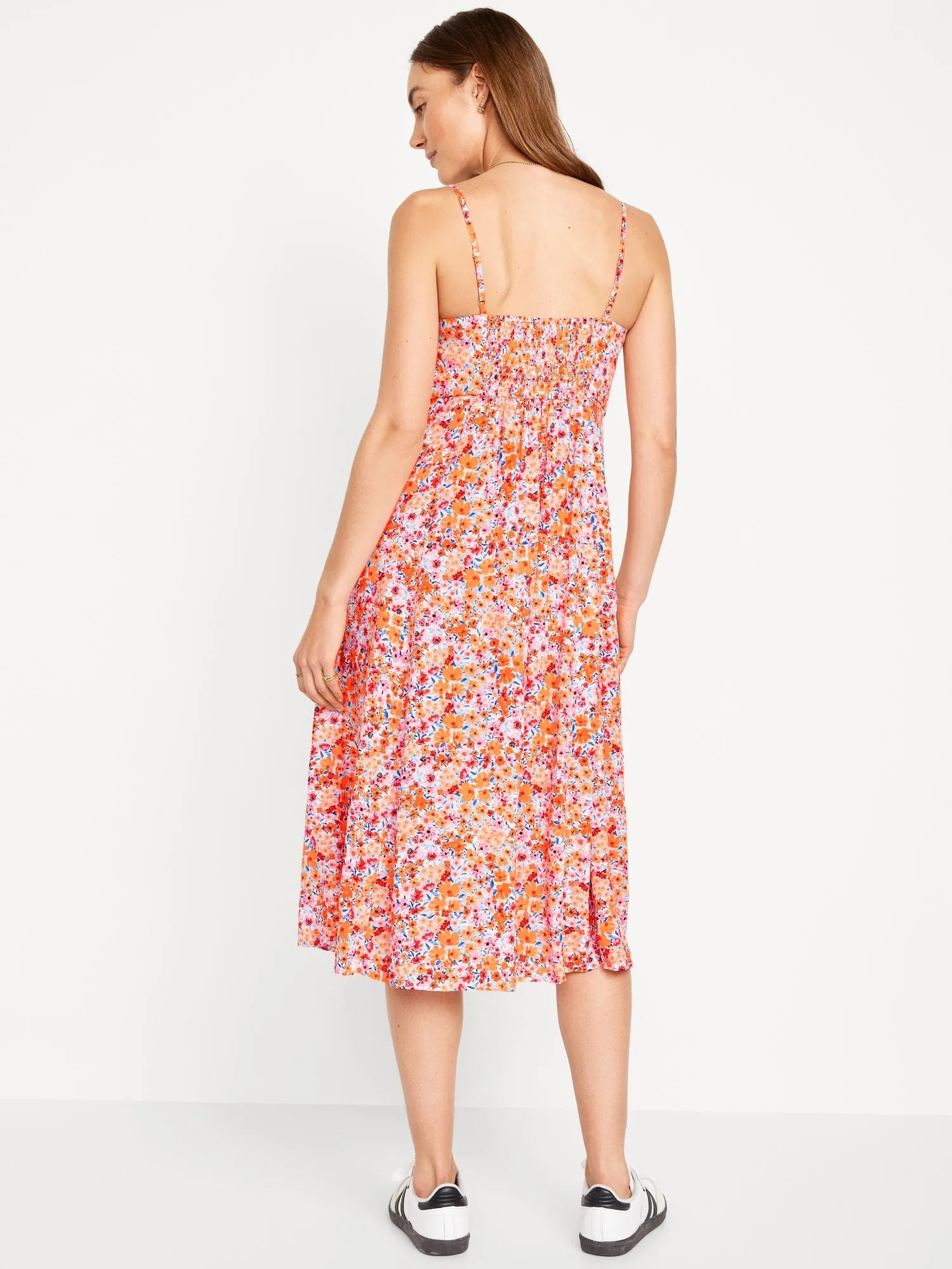 Fit & Flare Cami Midi Dress for Women