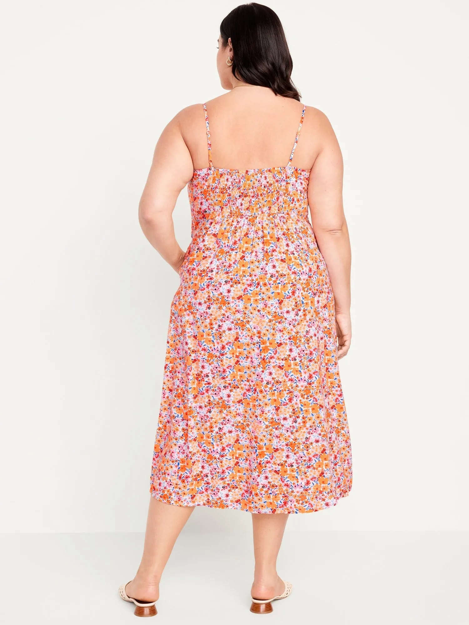 Fit & Flare Cami Midi Dress for Women