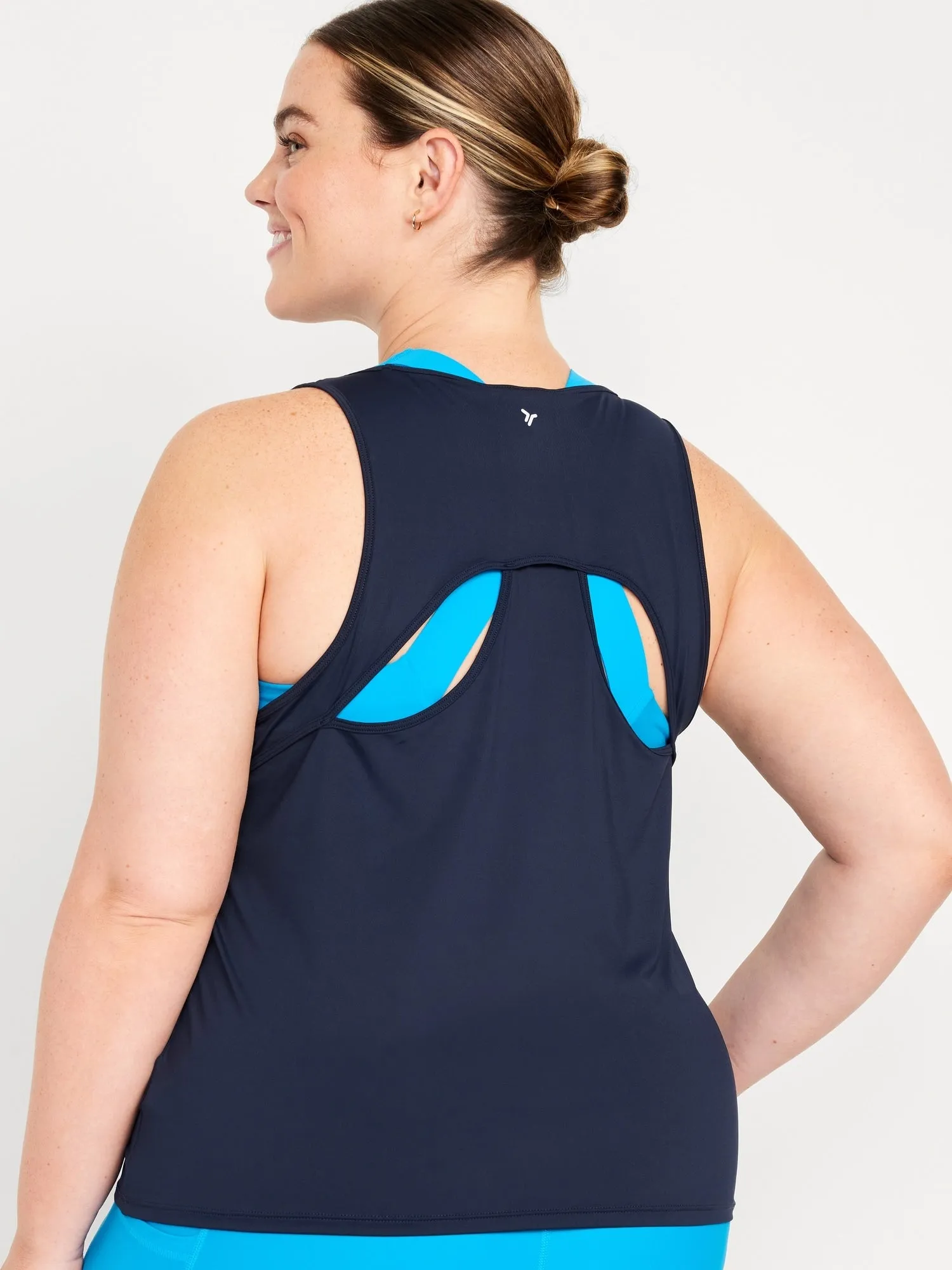 FlowForm Cutout-Back Tank Top for Women