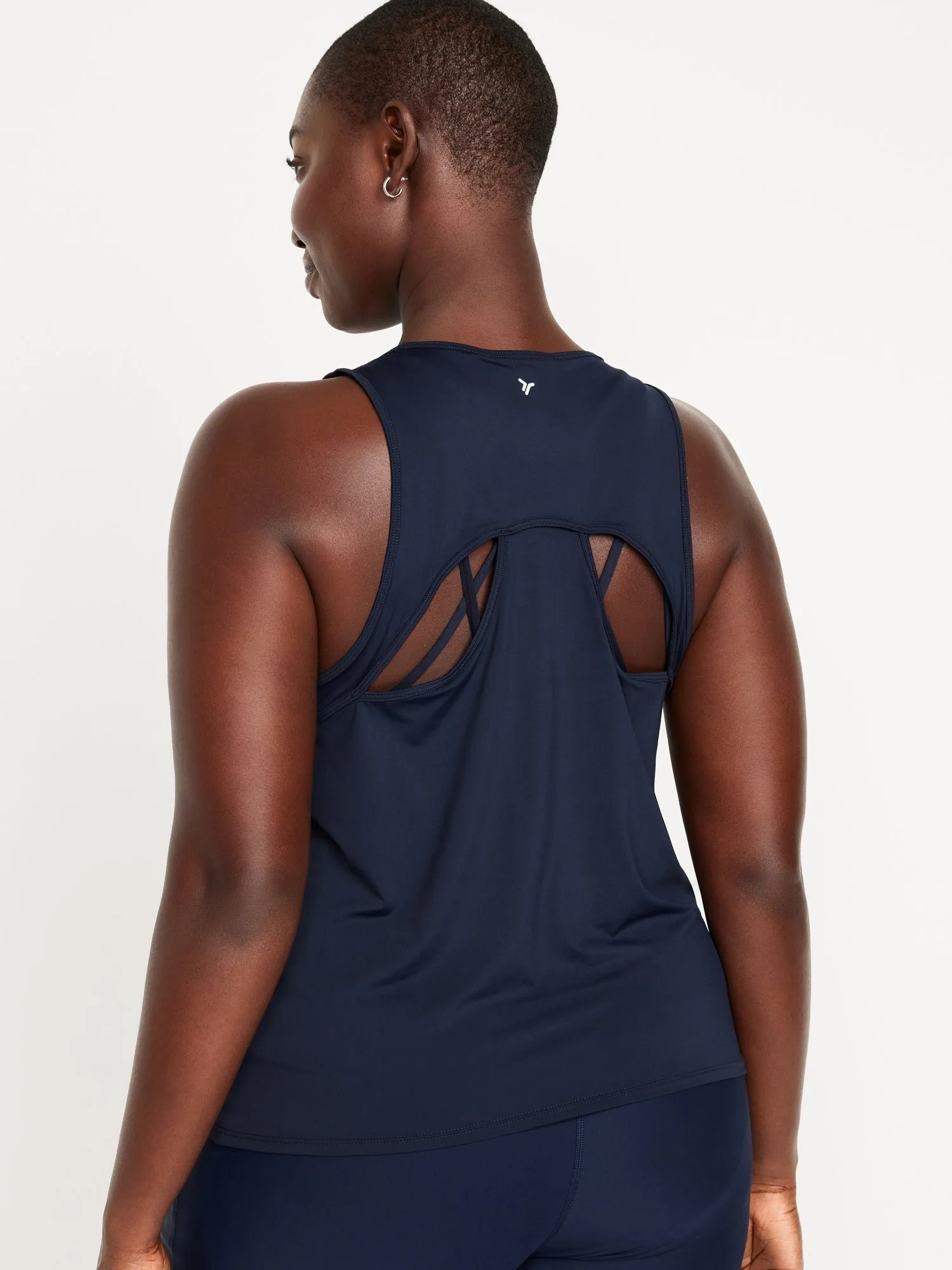 FlowForm Cutout-Back Tank Top for Women