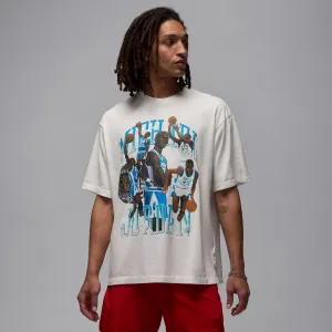JORDAN FLIGHT ESSENTIALS GRAPHIC SHIRT "SAIL/BLACK"