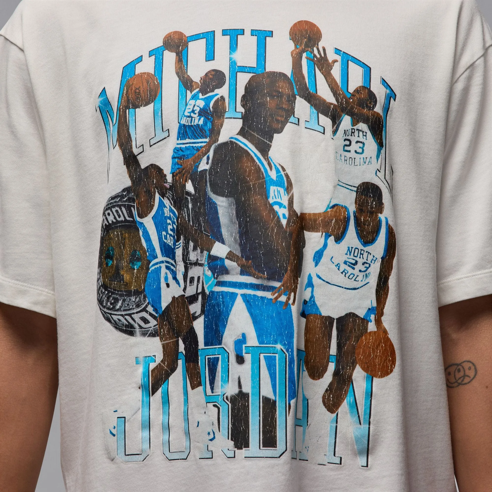 JORDAN FLIGHT ESSENTIALS GRAPHIC SHIRT "SAIL/BLACK"