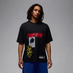 JORDAN FLIGHT ESSENTIALS OVERSIZED T-SHIRT "BLACK/WHITE/WHITE"