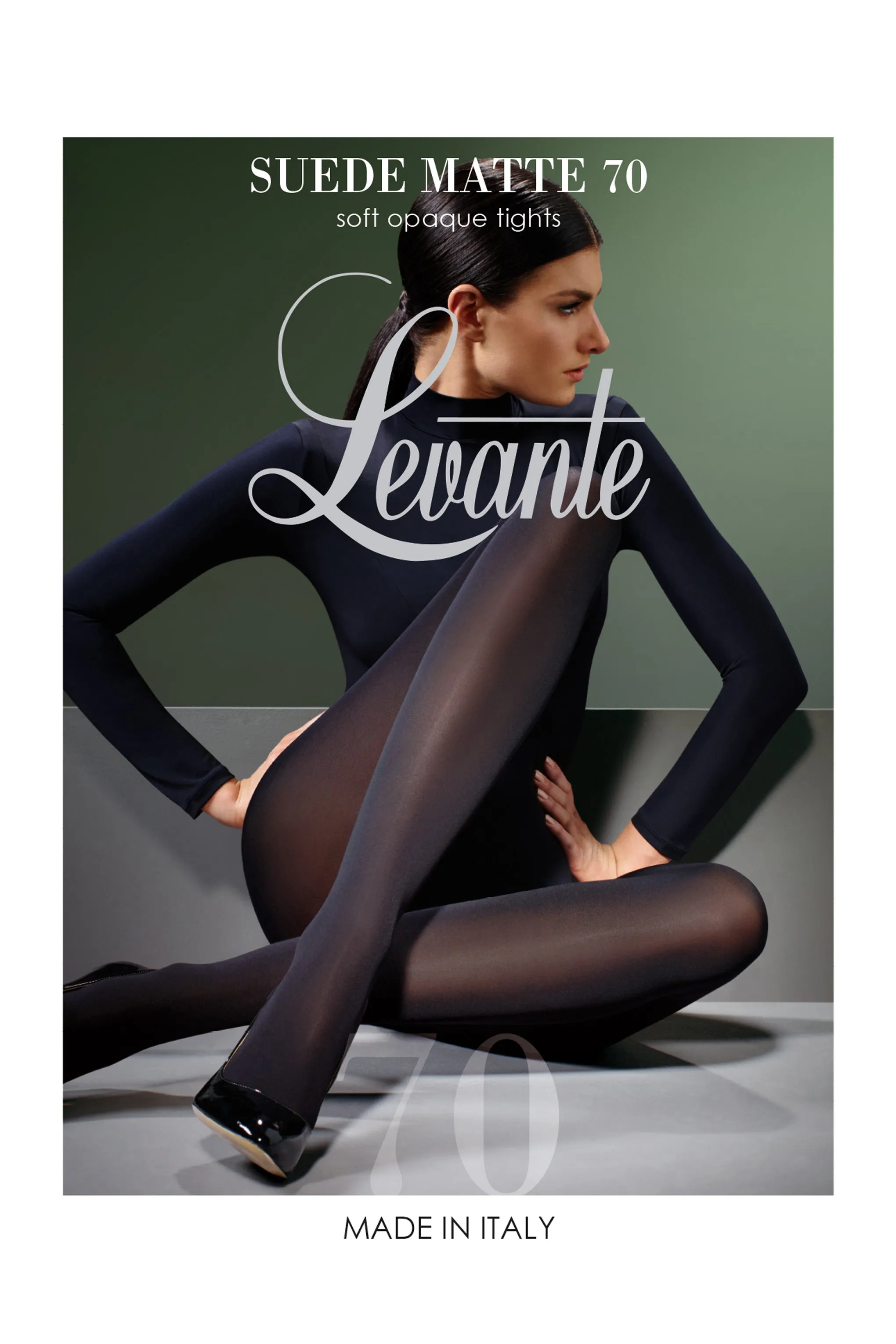 Levante | Suede Matte 70D Tights Club L London