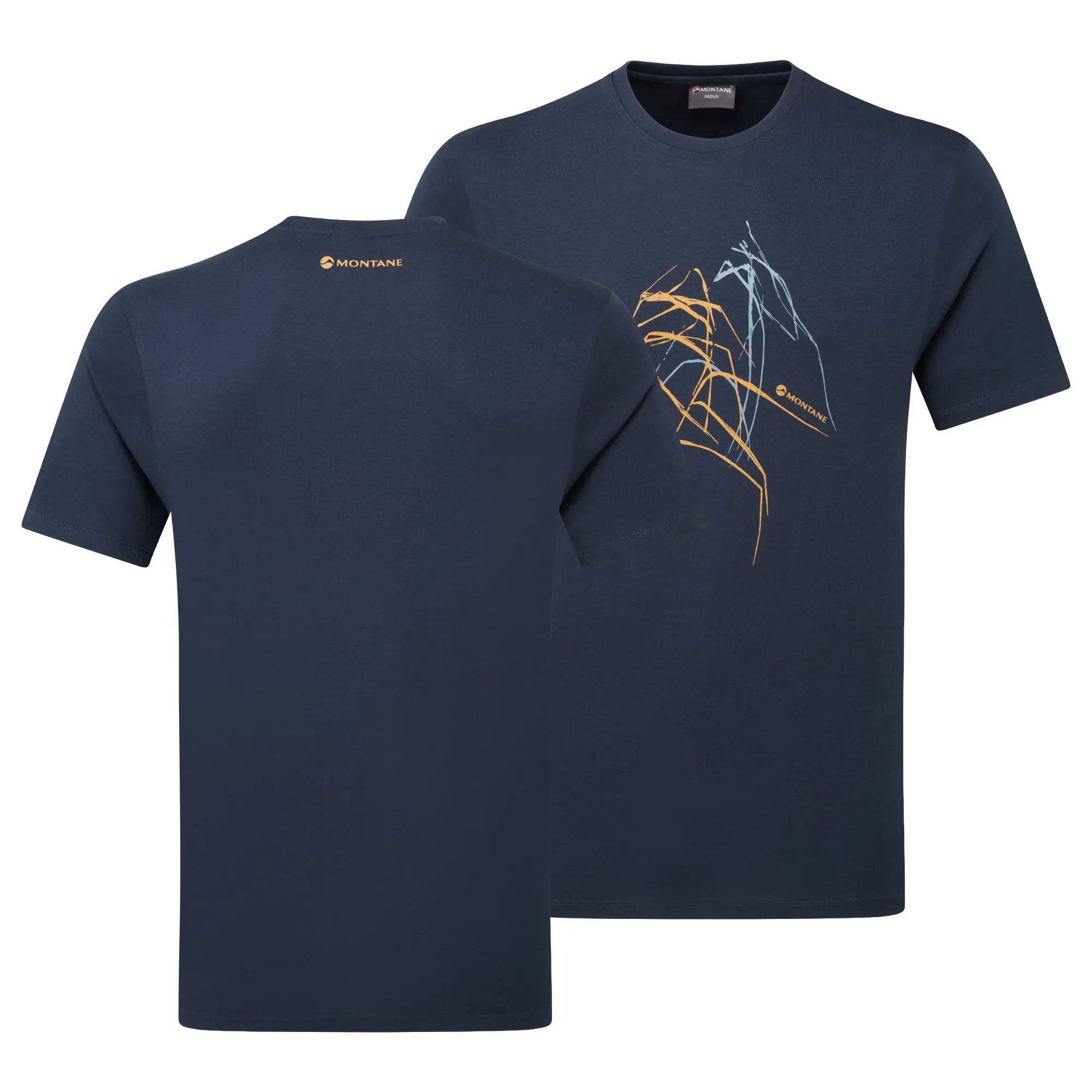 Montane Men's Abstract Mountain T-Shirt Montane