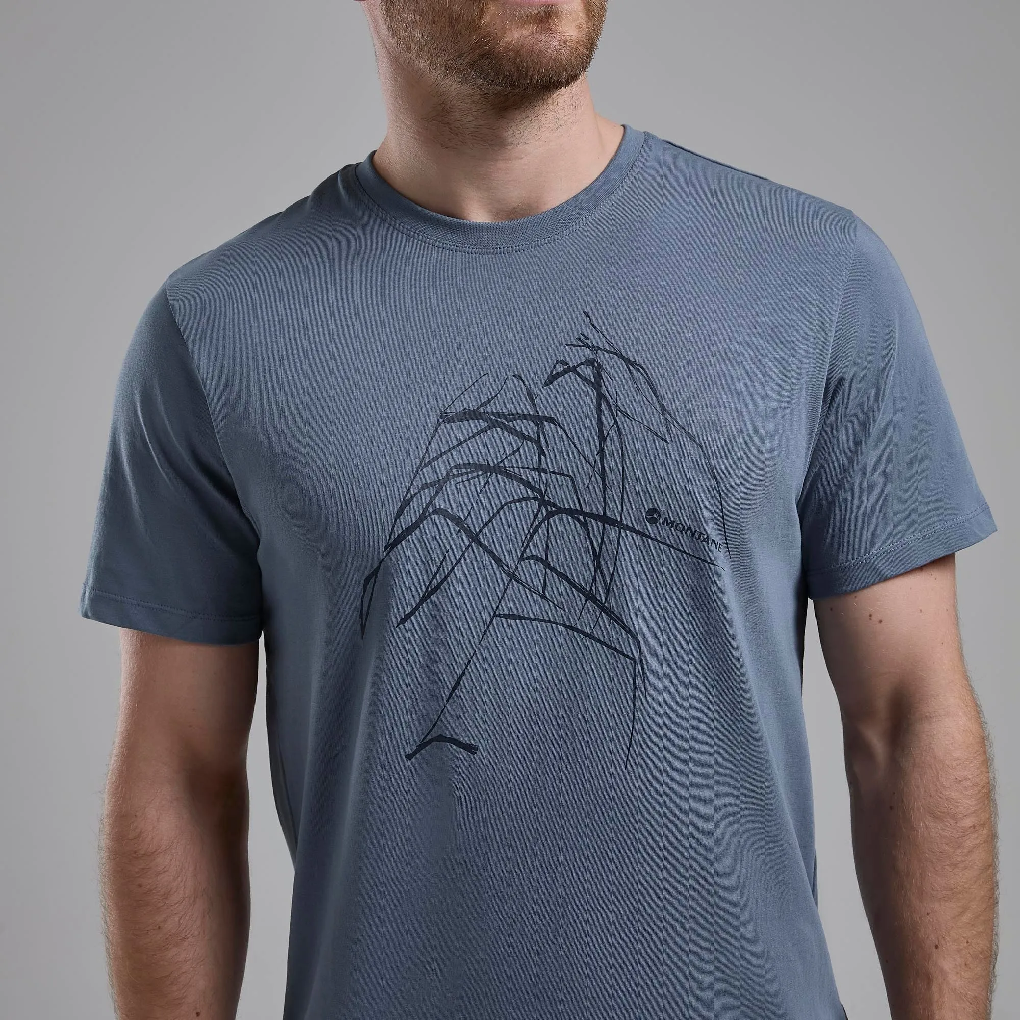 Montane Men's Abstract Mountain T-Shirt Montane