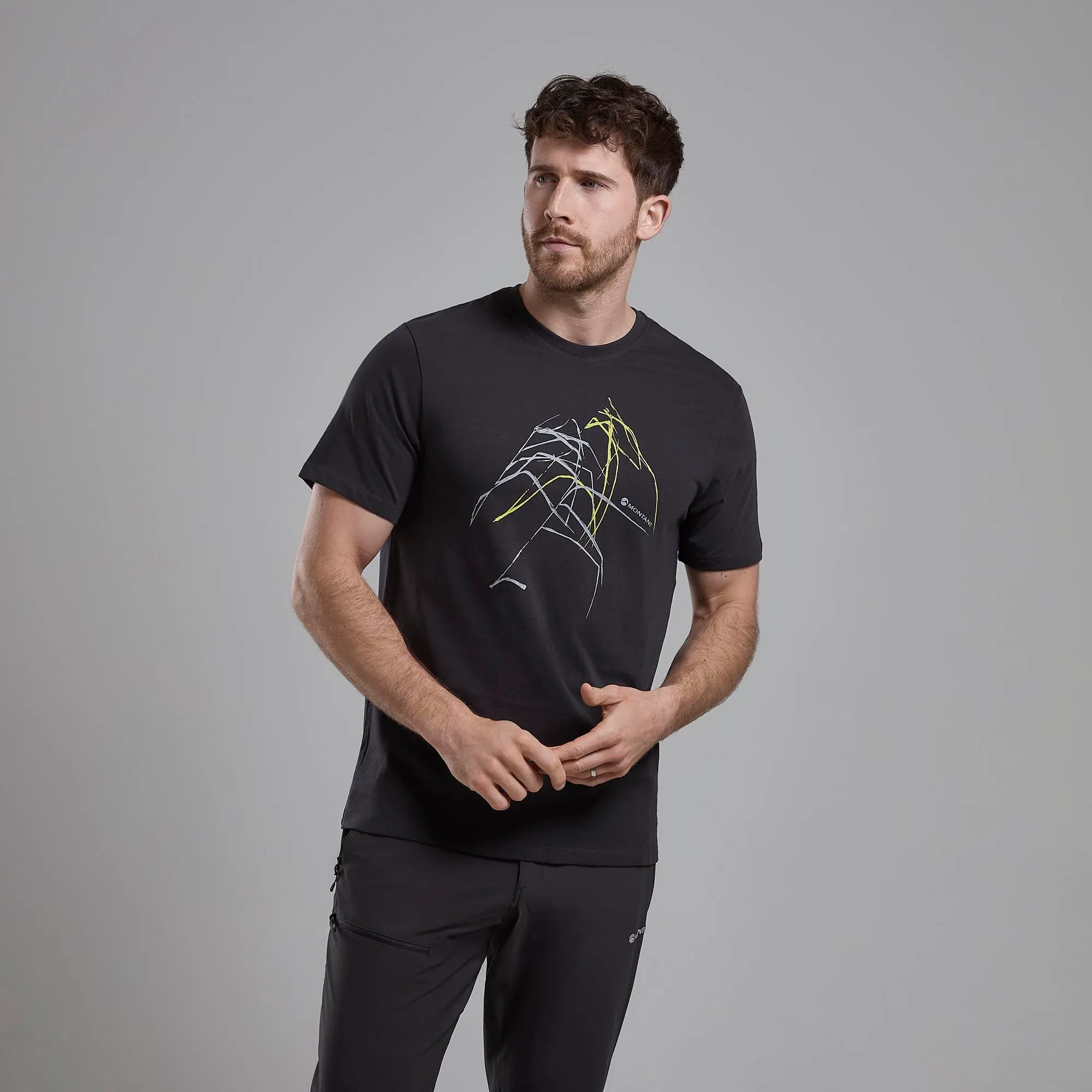 Montane Men's Abstract Mountain T-Shirt Montane