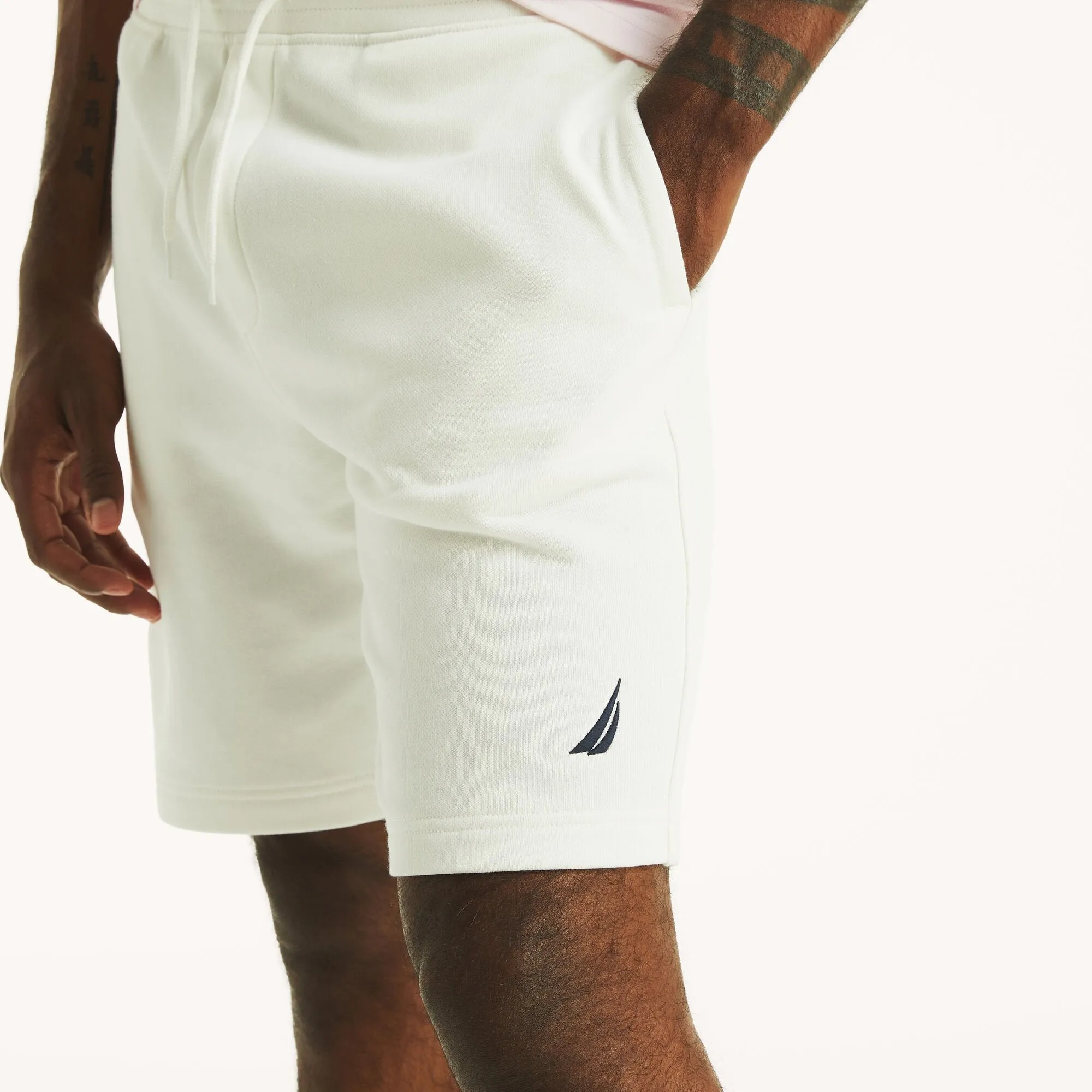 Nautica Mens 9 J-Class Fleece Short