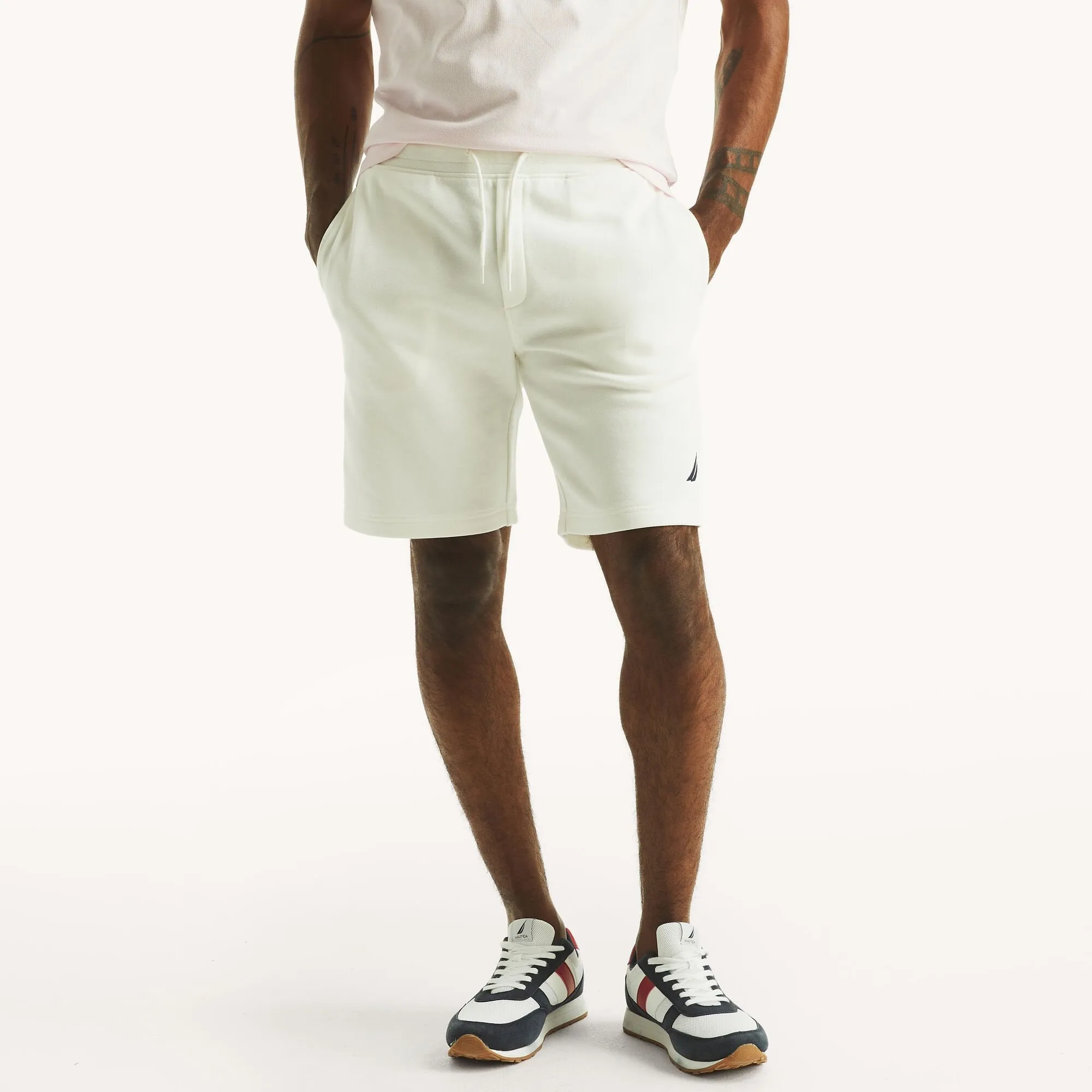 Nautica Mens 9 J-Class Fleece Short